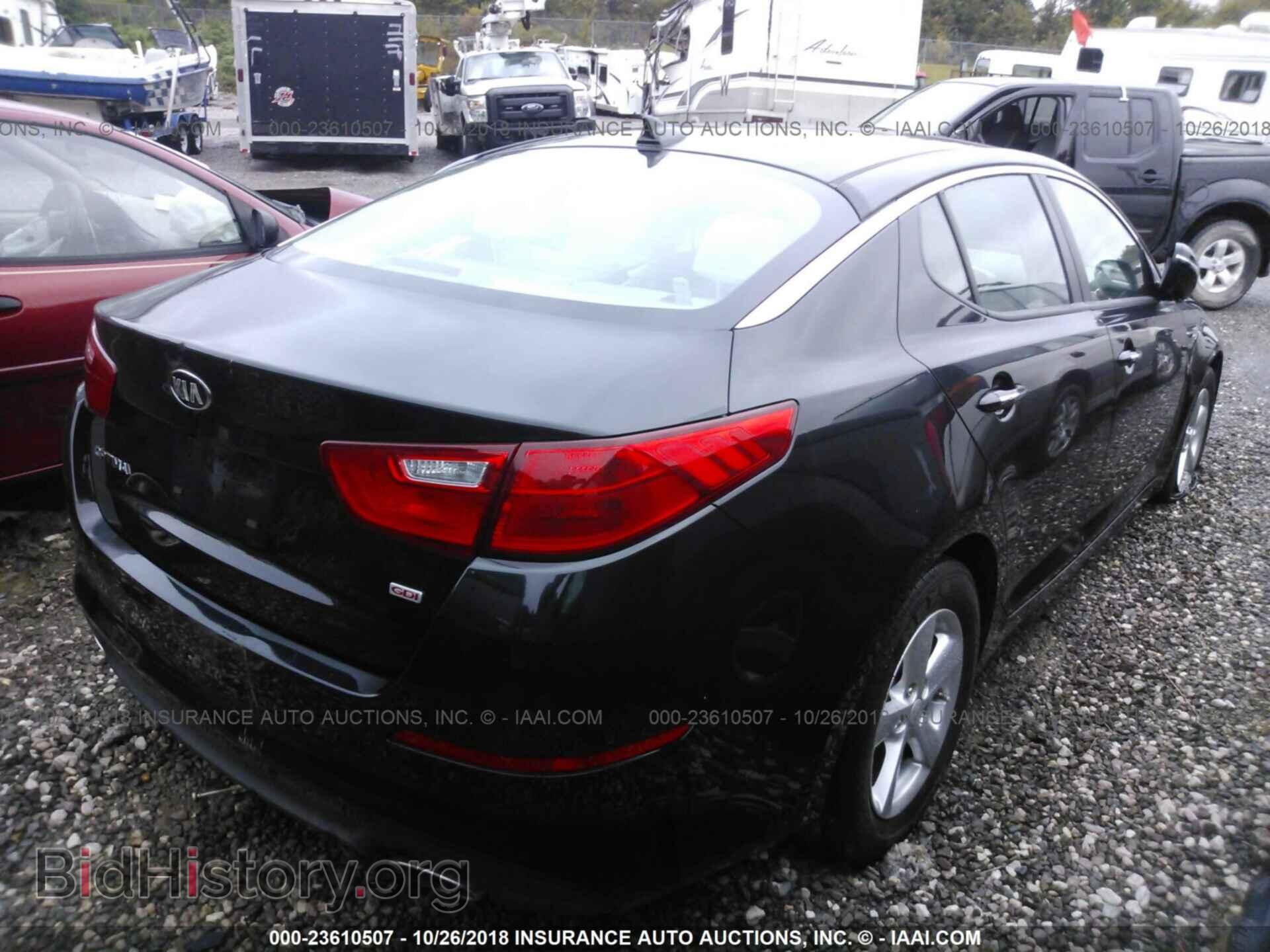 2015 KIA OPTIMA - VIN: KNAGM4A75F5660517 - Photo 4