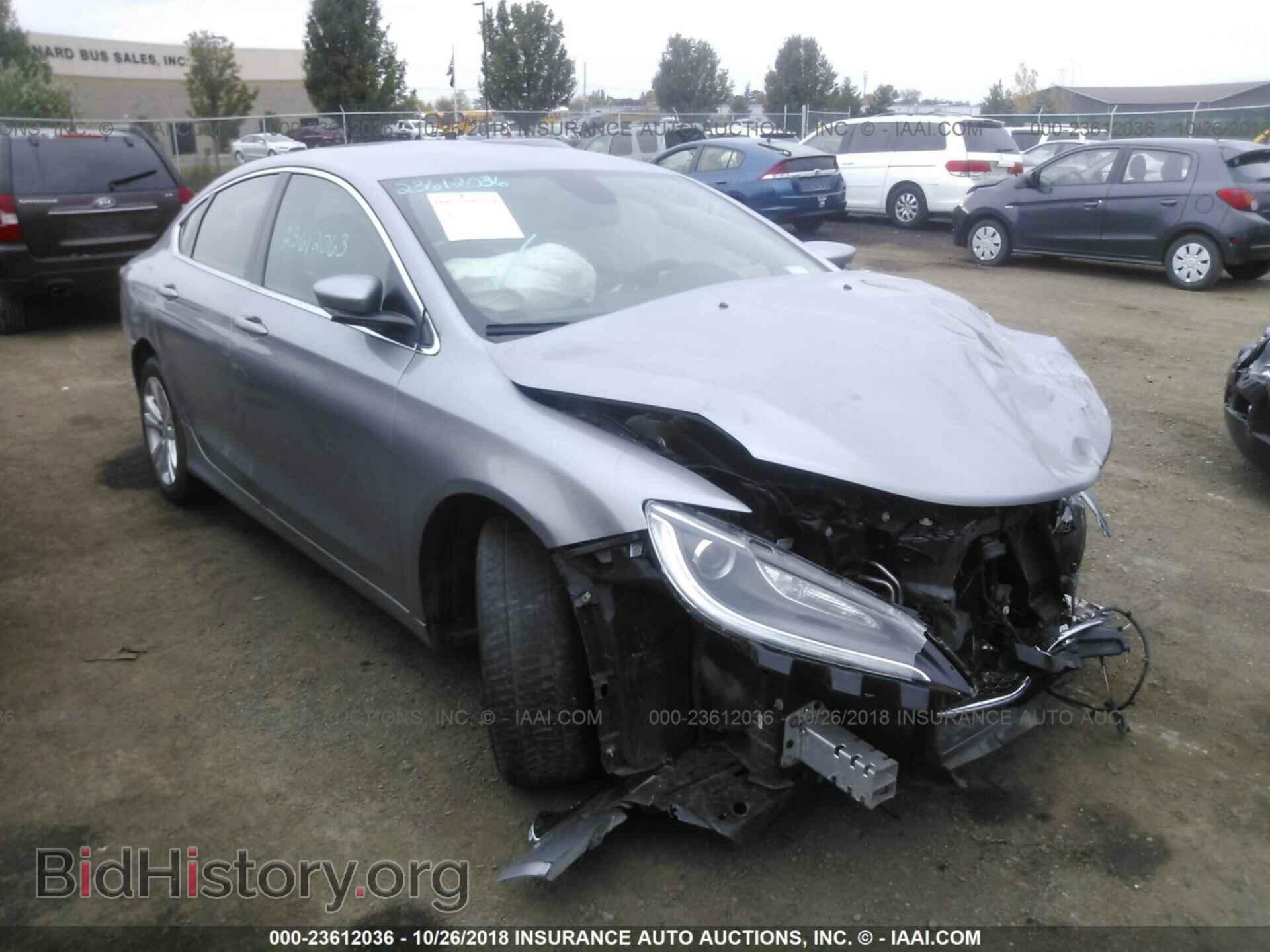 Фотография 1C3CCCAB2GN112466 - Chrysler 200 2016