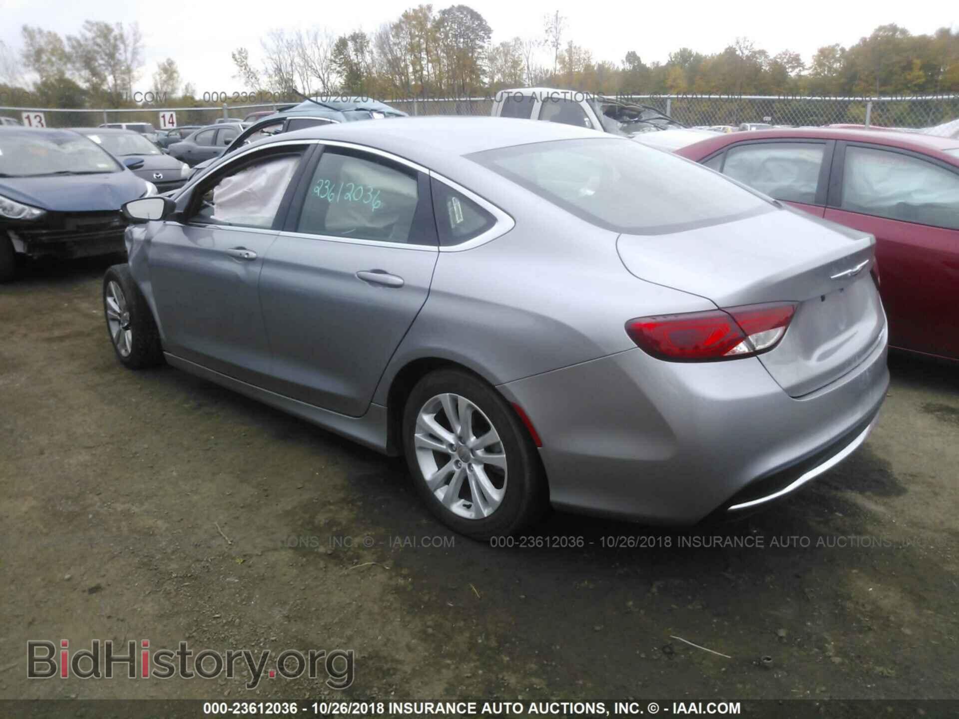 2016 Chrysler 200 - VIN: 1C3CCCAB2GN112466 - Фото 3