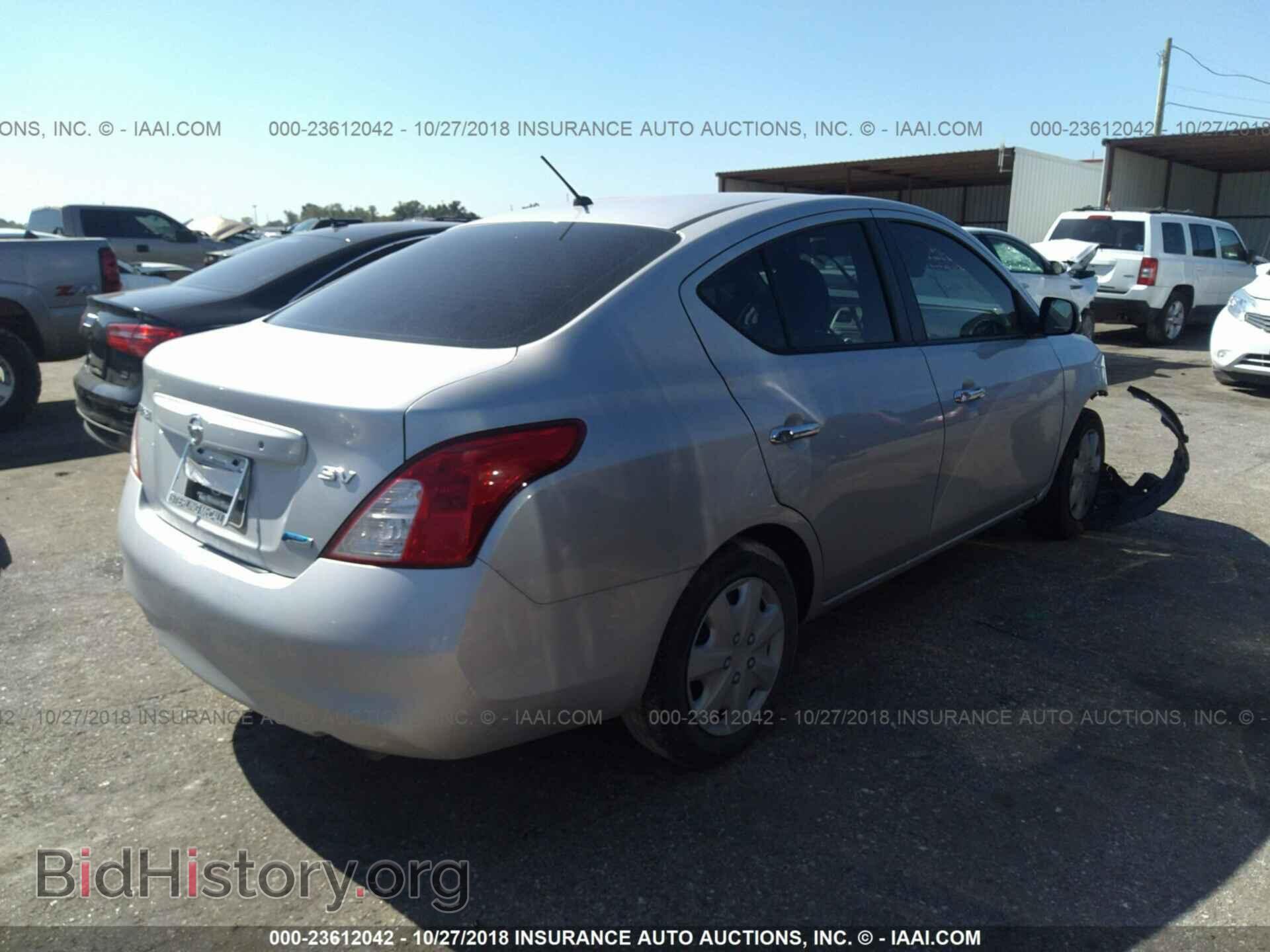 2012 NISSAN VERSA - VIN: 3N1CN7AP1CL905800 - Фото 4