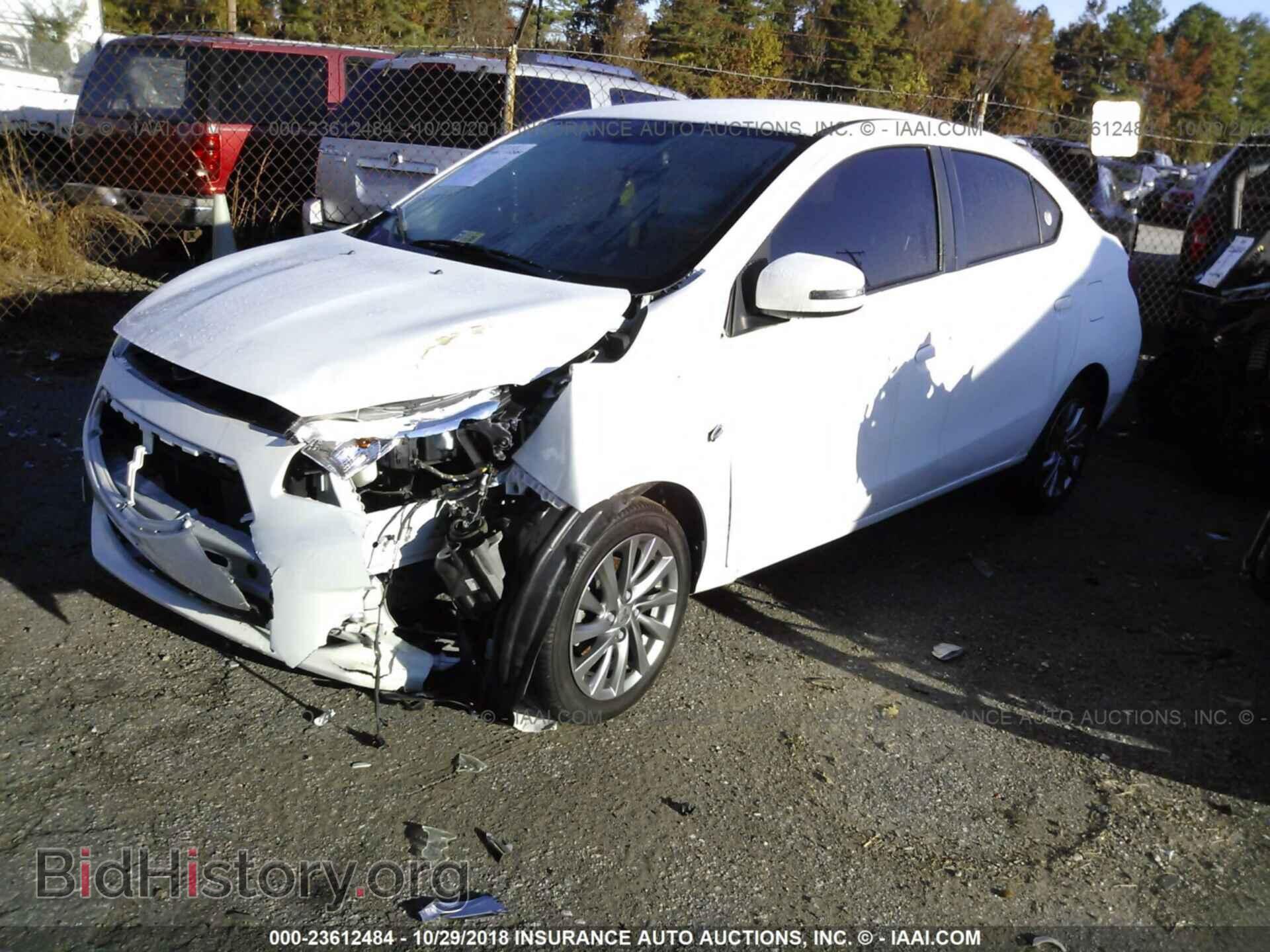 2017 Mitsubishi Mirage - VIN: ML32F4FJ6HHF10726 - Фото 2