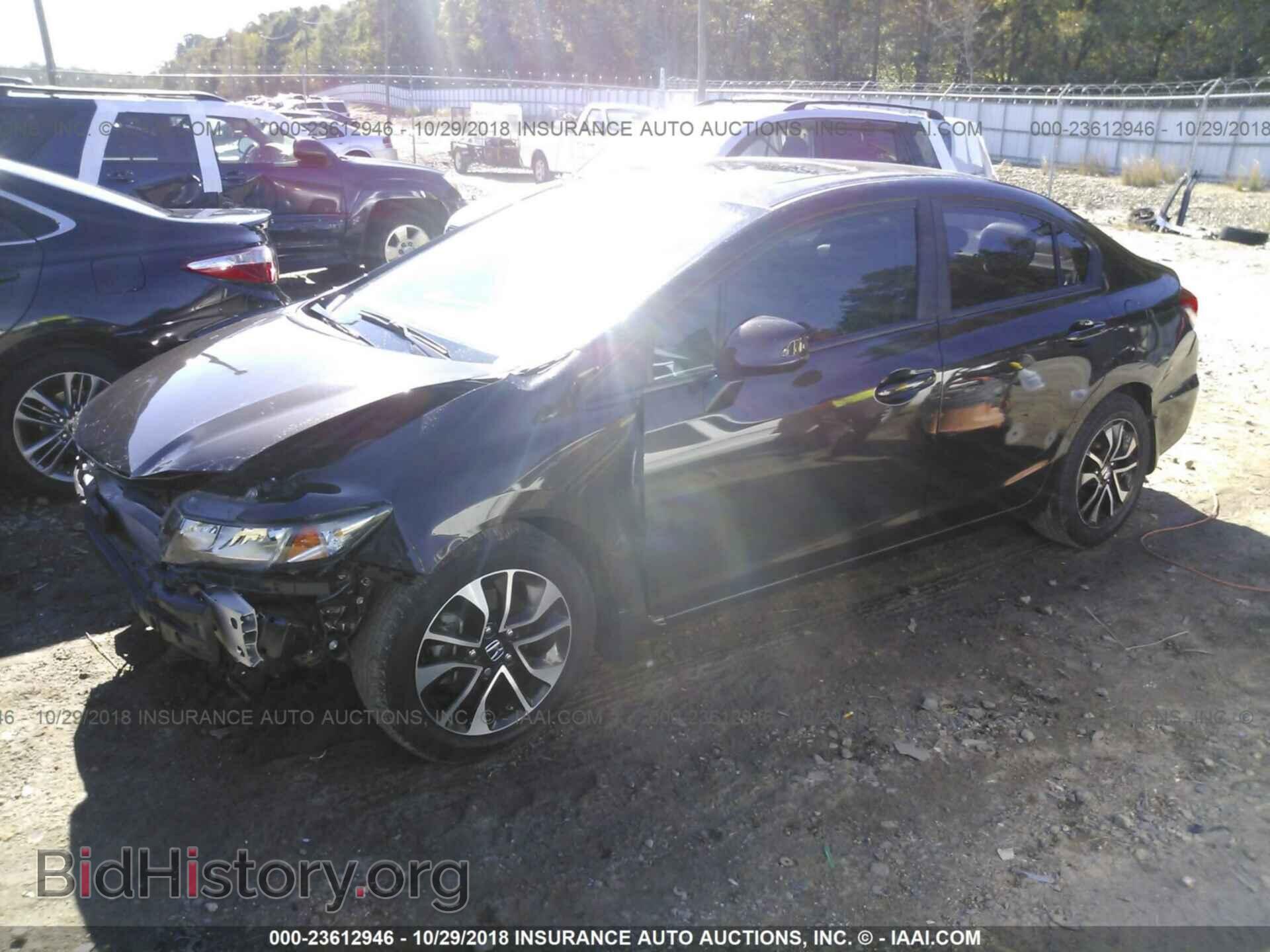 2013 Honda Civic - VIN: 2HGFB2F86DH505461 - Фото 2