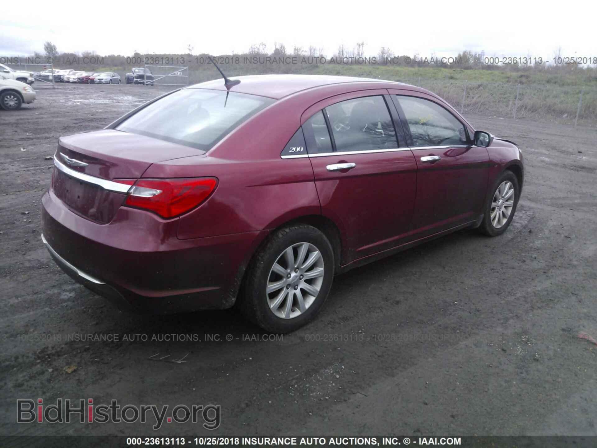 2013 Chrysler 200 - VIN: 1C3CCBCG0DN503453 - Photo 4