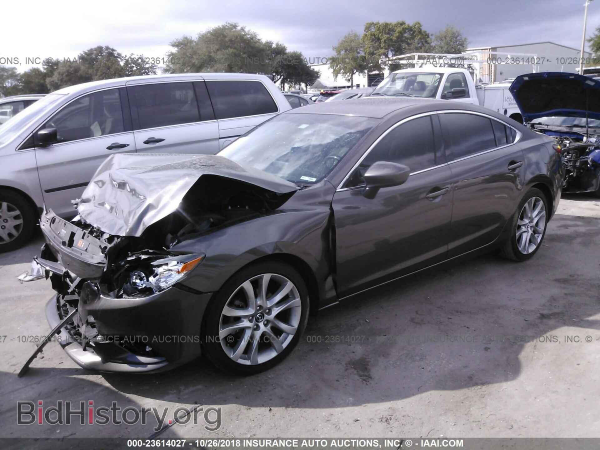 2016 Mazda 6 - VIN: JM1GJ1V59G1477276 - Фото 2