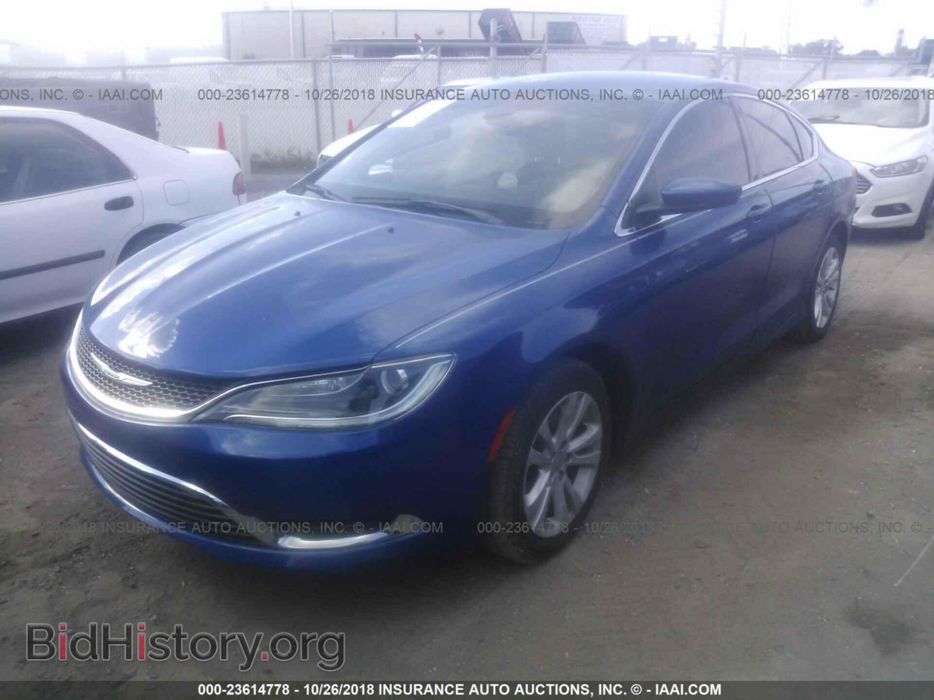 2016 CHRYSLER 200 - VIN: 1C3CCCAG6GN184489 - Фото 2