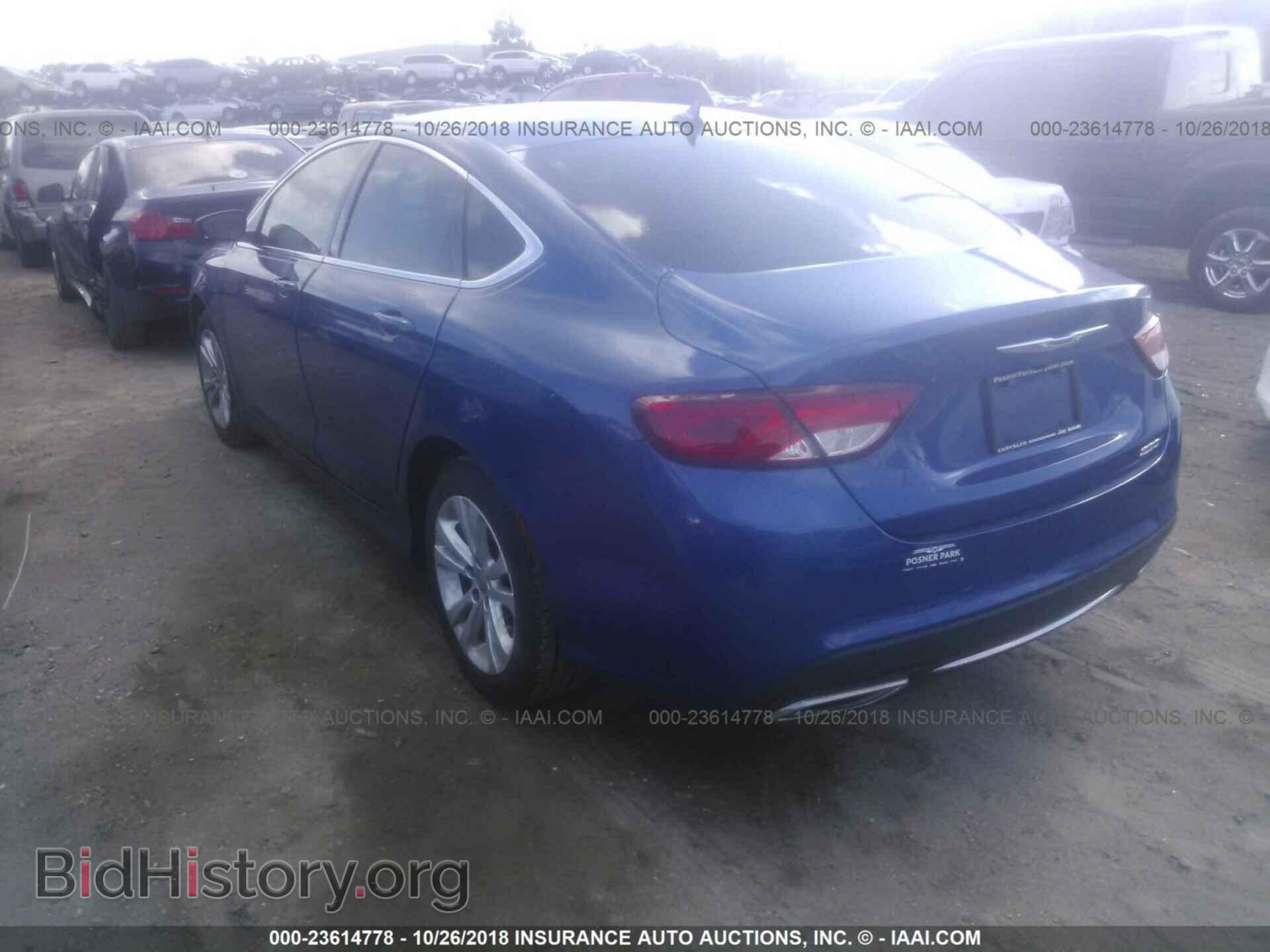 2016 CHRYSLER 200 - VIN: 1C3CCCAG6GN184489 - Фото 3