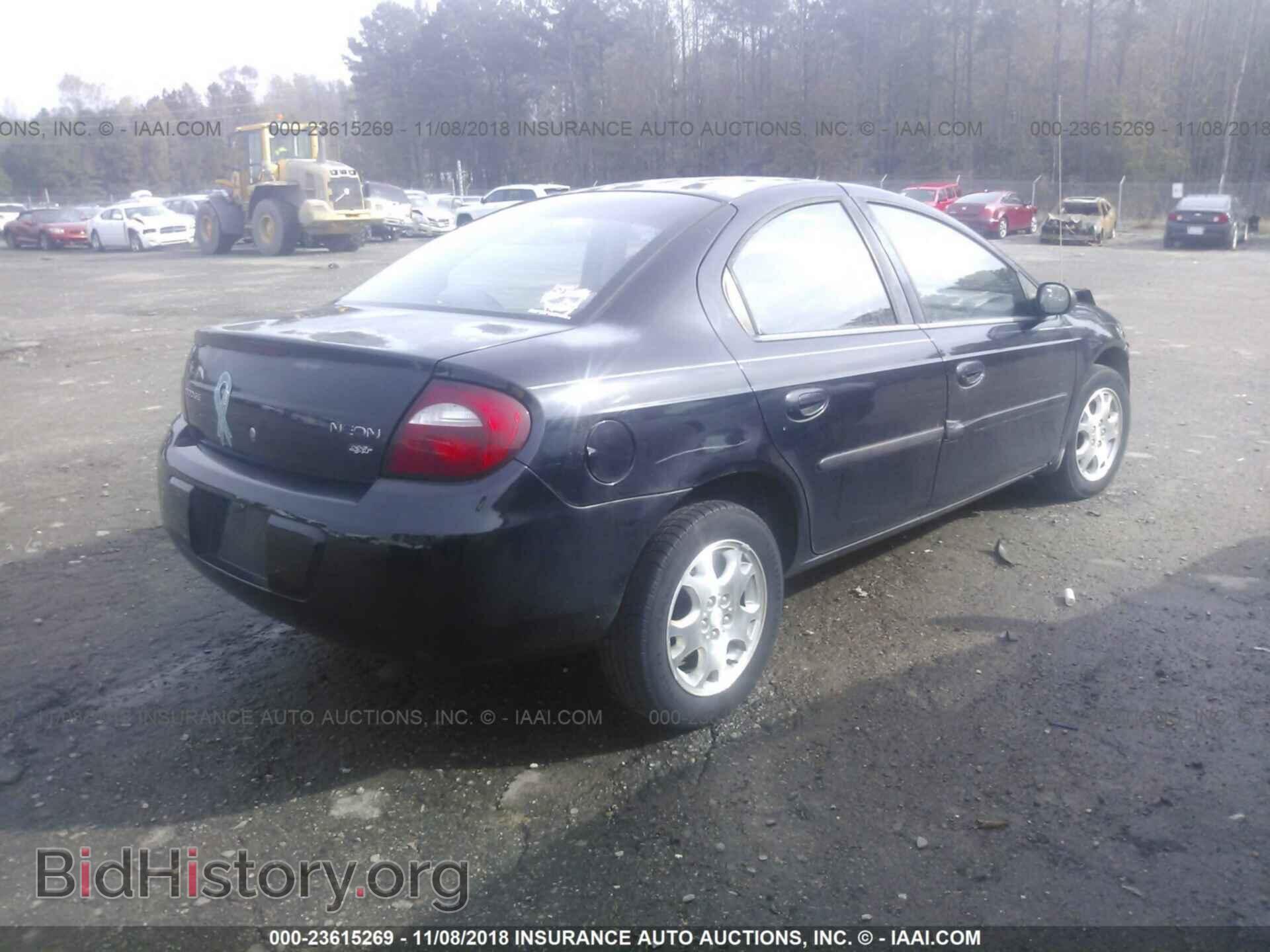 2005 DODGE NEON - VIN: 1B3ES56C45D110436 - Фото 4