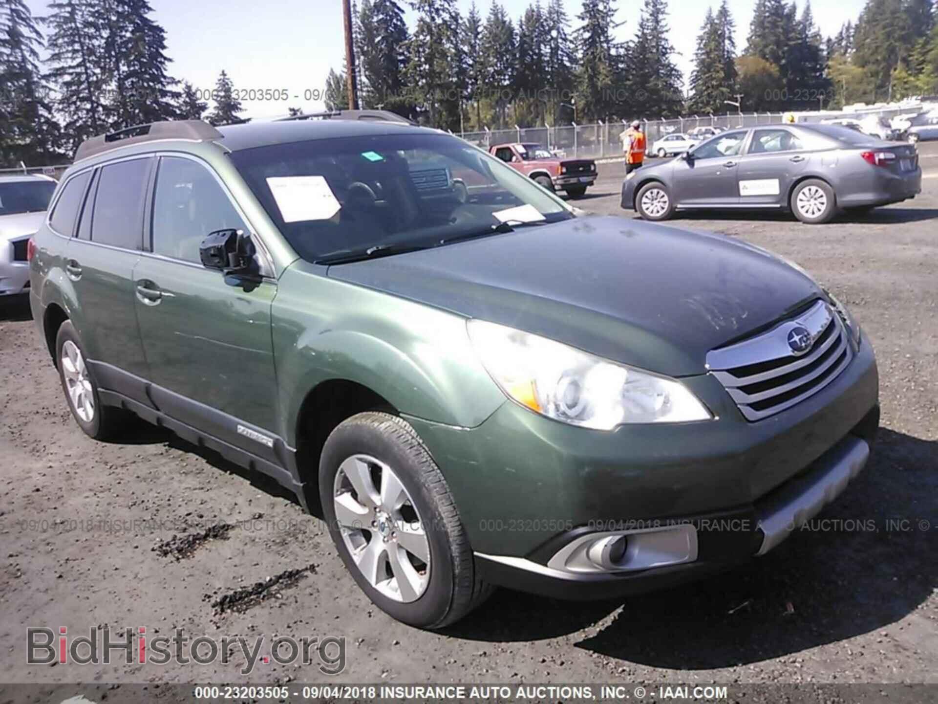 Фотография 4S4BREJC0B2424978 - SUBARU OUTBACK 2011