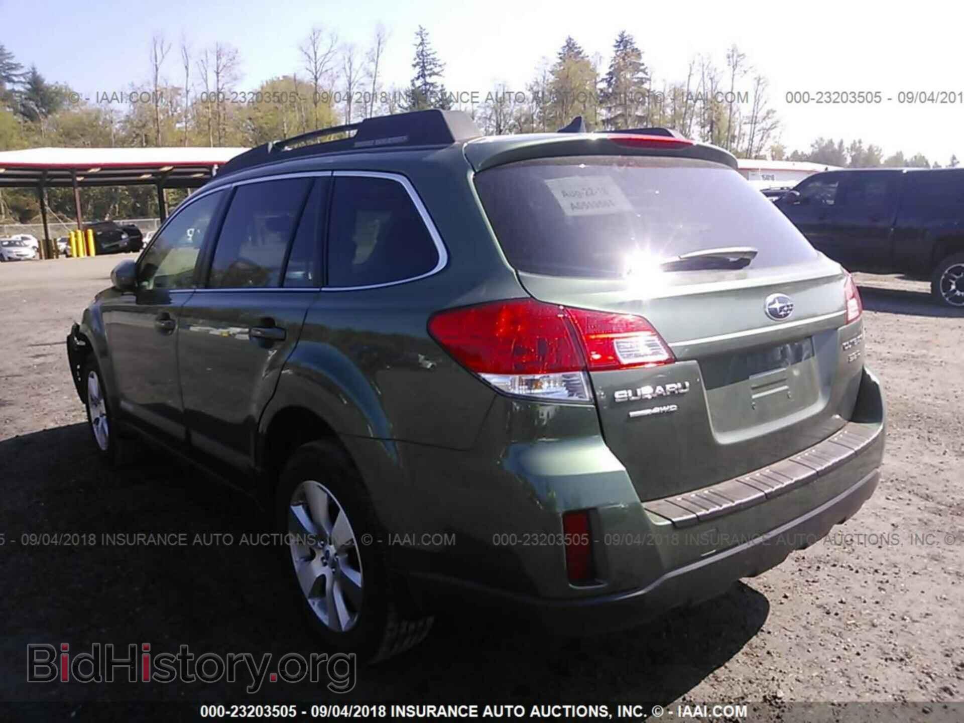 2011 SUBARU OUTBACK - VIN: 4S4BREJC0B2424978 - Фото 3