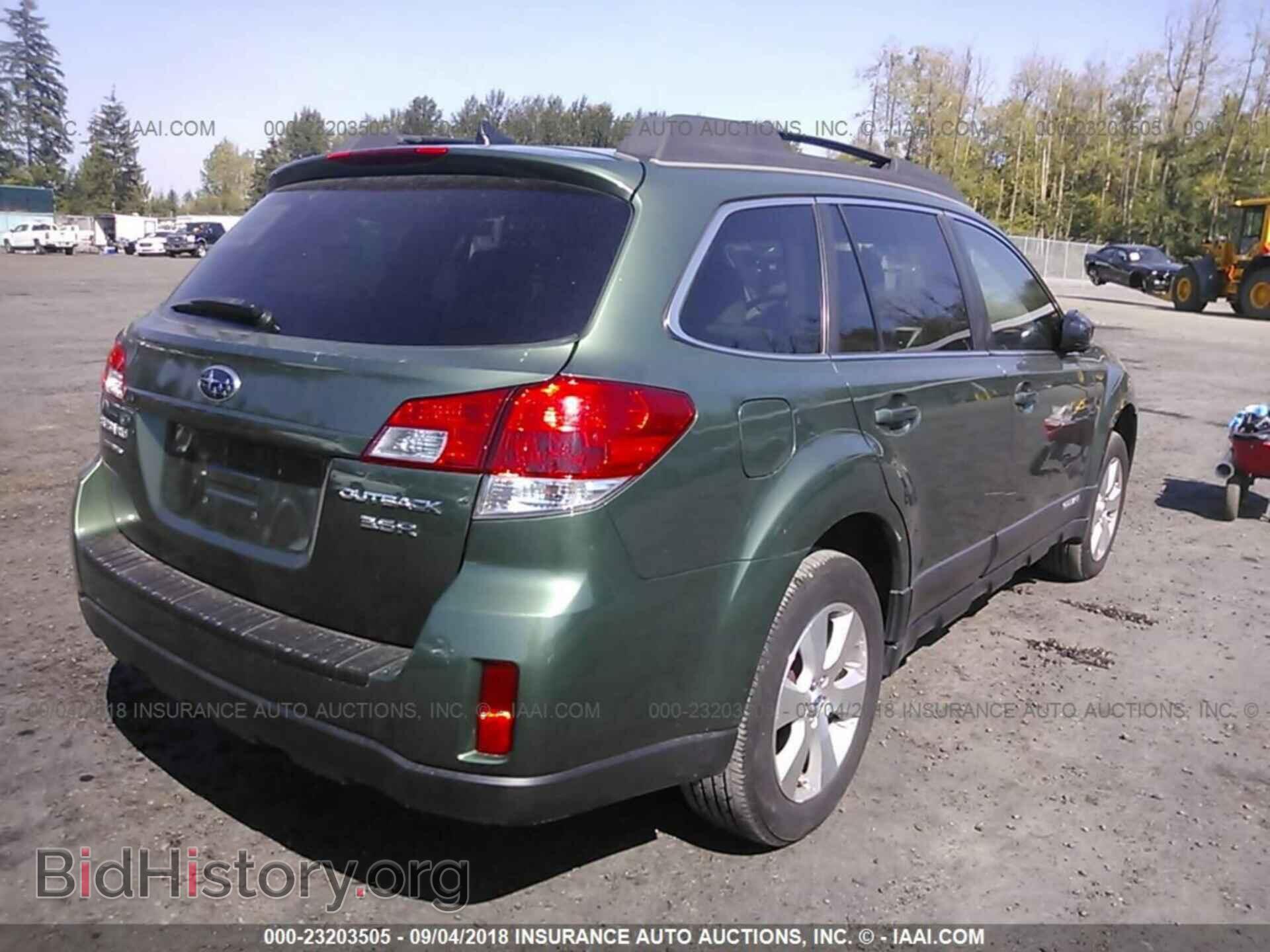 2011 SUBARU OUTBACK - VIN: 4S4BREJC0B2424978 - Фото 4