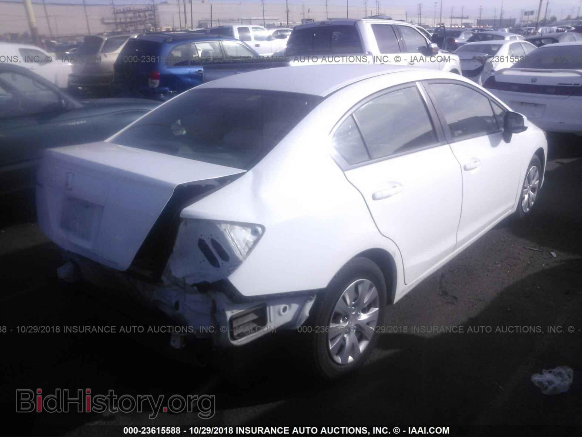 2012 Honda Civic - VIN: 19XFB2F50CE384358 - Фото 4