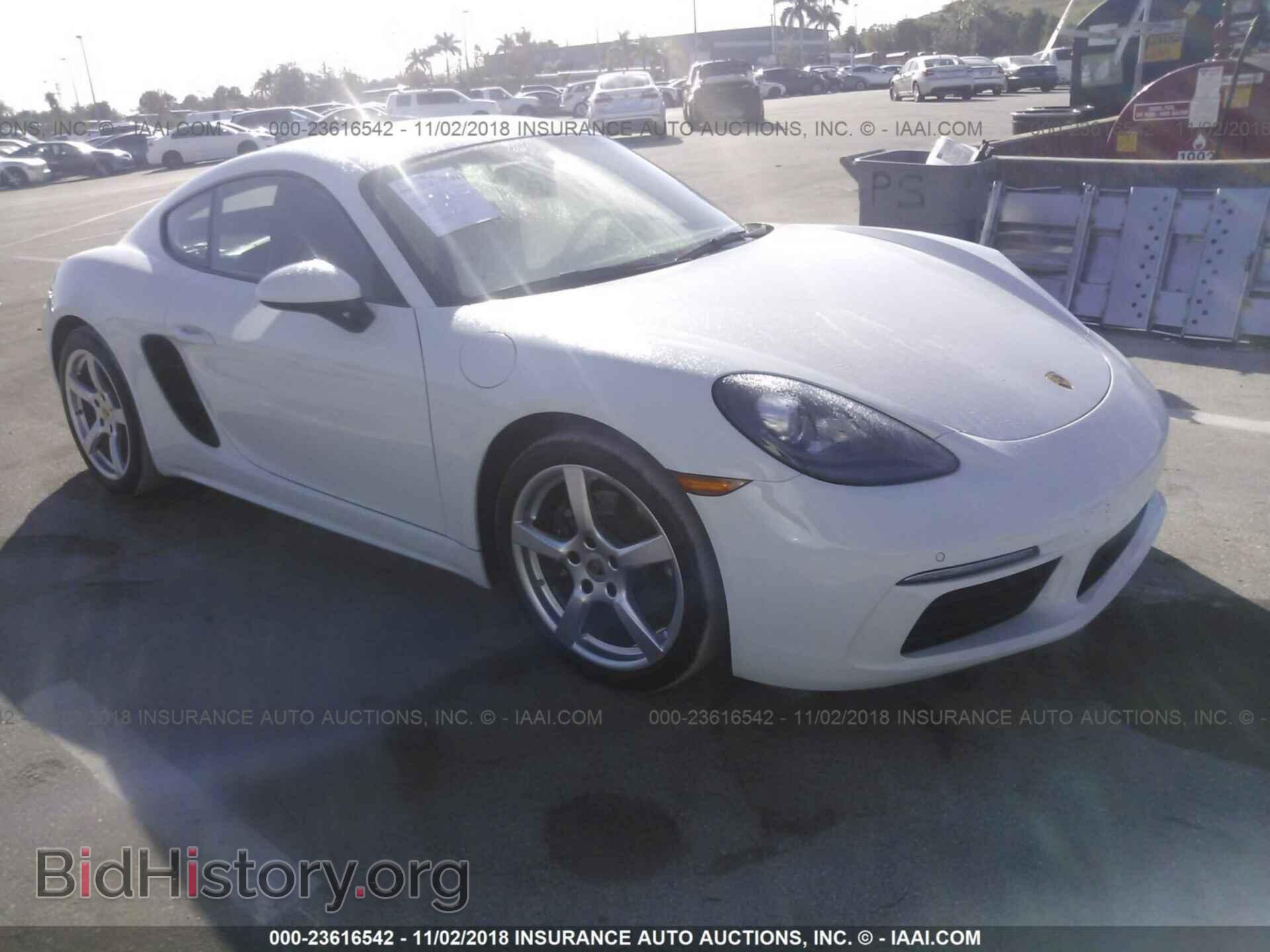 Фотография WP0AA2A87JK260306 - Porsche Cayman 2018