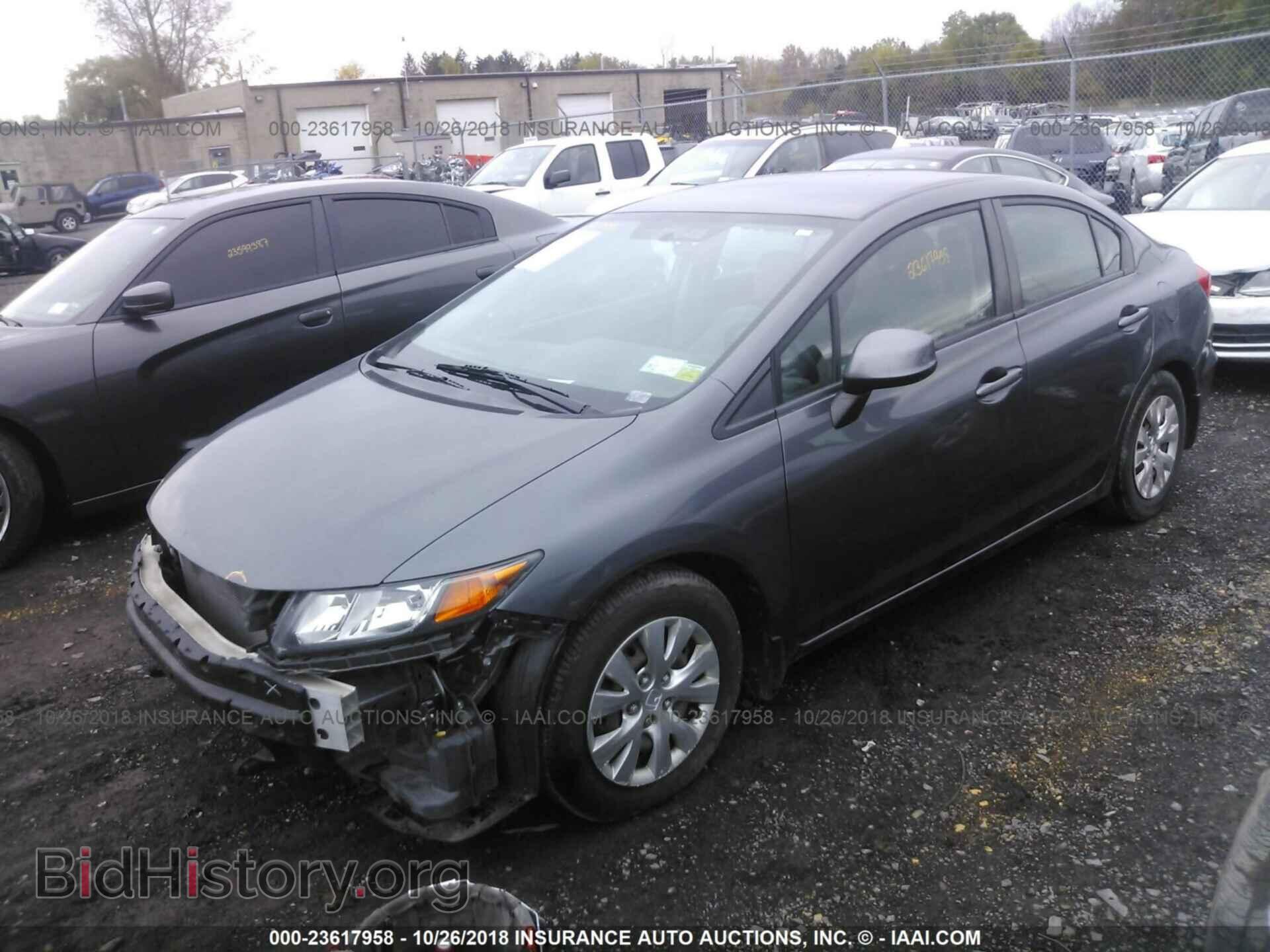 2012 Honda Civic - VIN: 2HGFB2F5XCH324917 - Photo 2
