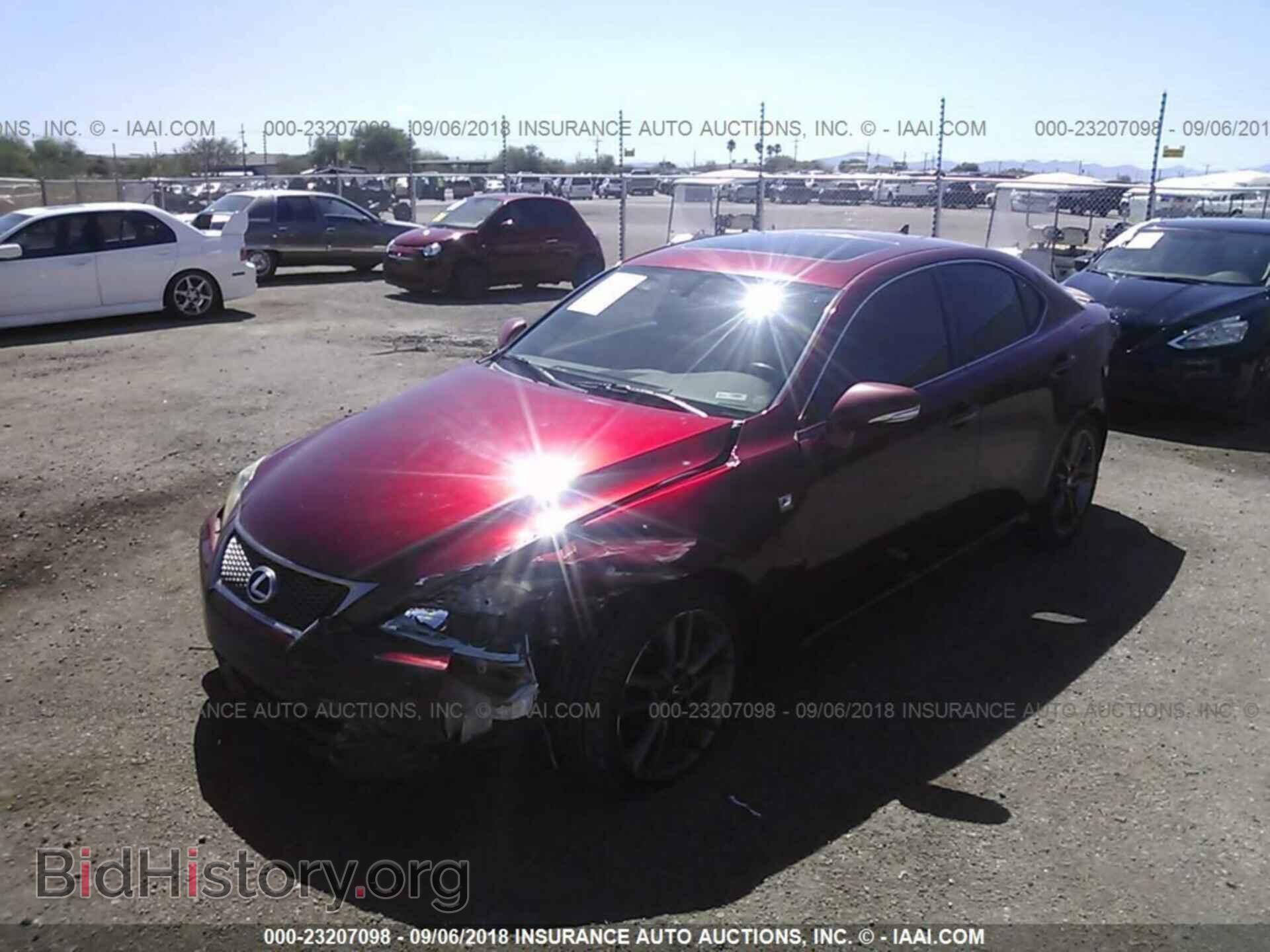 2011 LEXUS IS - VIN: JTHBF5C22B5133199 - Фото 2