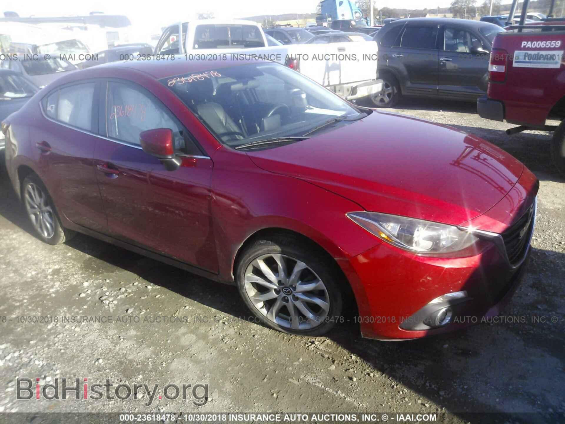 Фотография JM1BM1V3XF1222425 - MAZDA 3 2015
