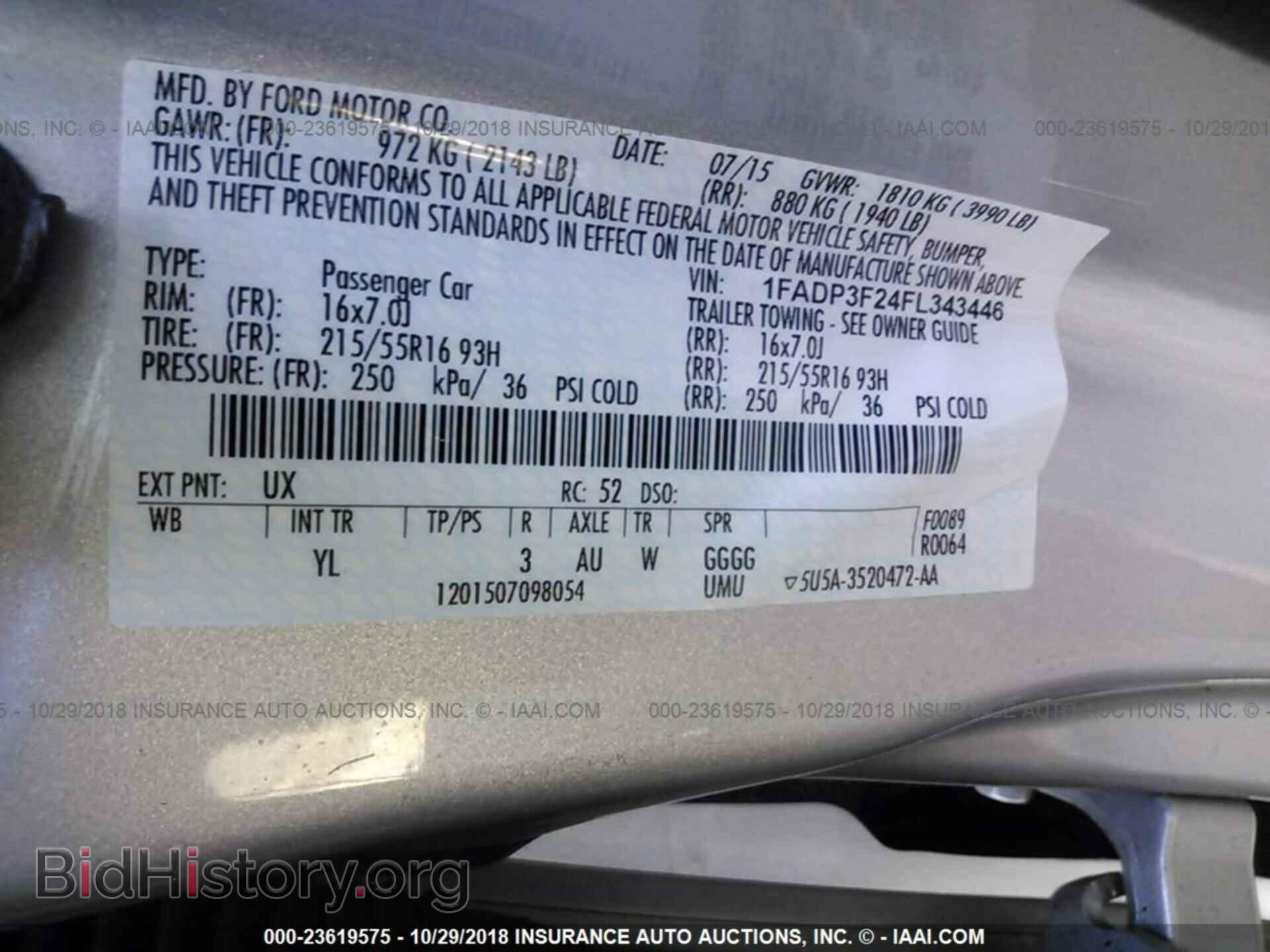 2015 Ford Focus - VIN: 1FADP3F24FL343446 - Photo 9