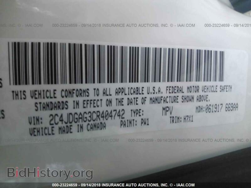 2012 Dodge RAM VAN (VIN 2C4JDGAG3CR404742) — photo 9 of 10
