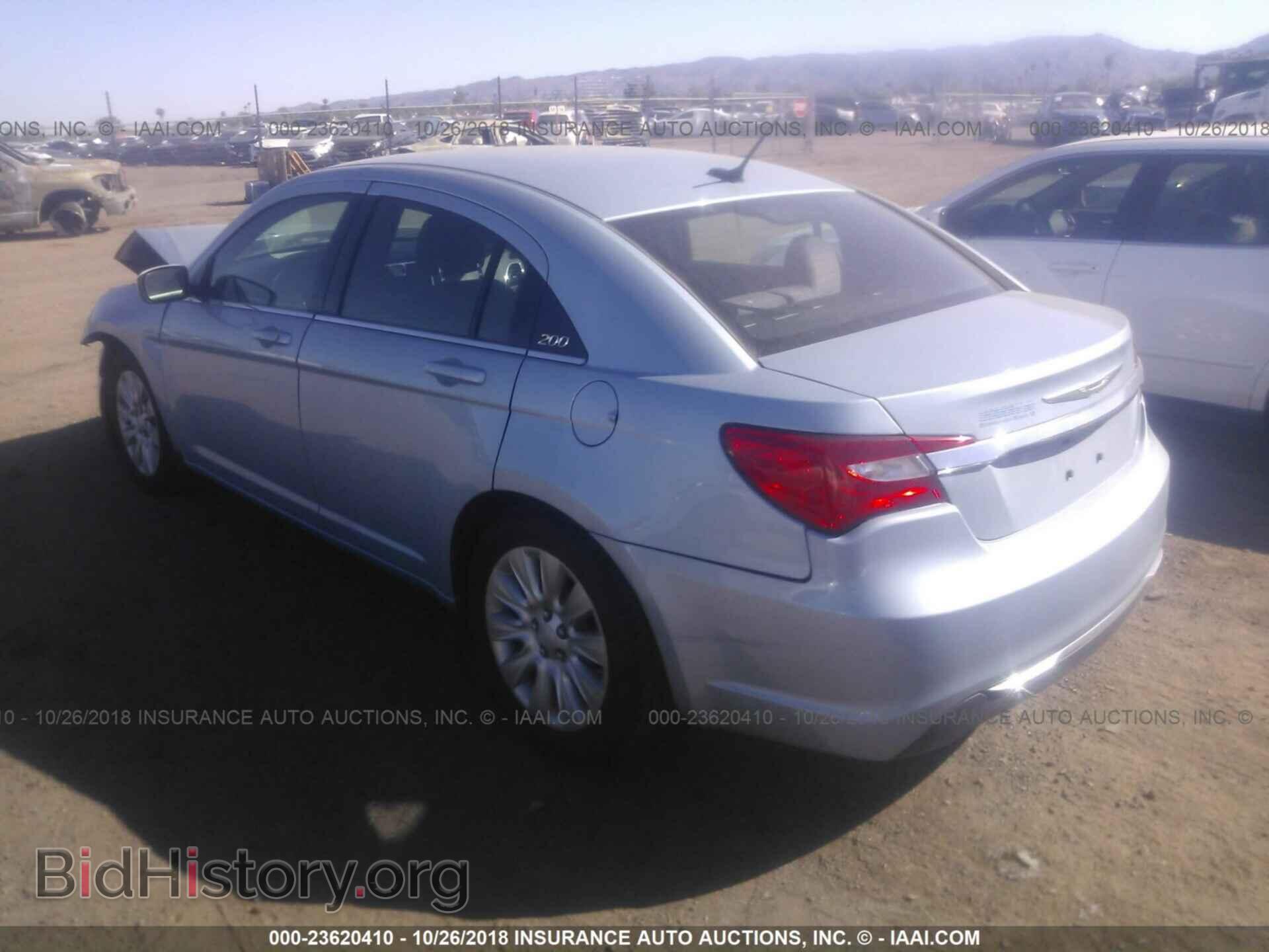 2013 Chrysler 200 - VIN: 1C3CCBAB0DN764010 - Фото 3