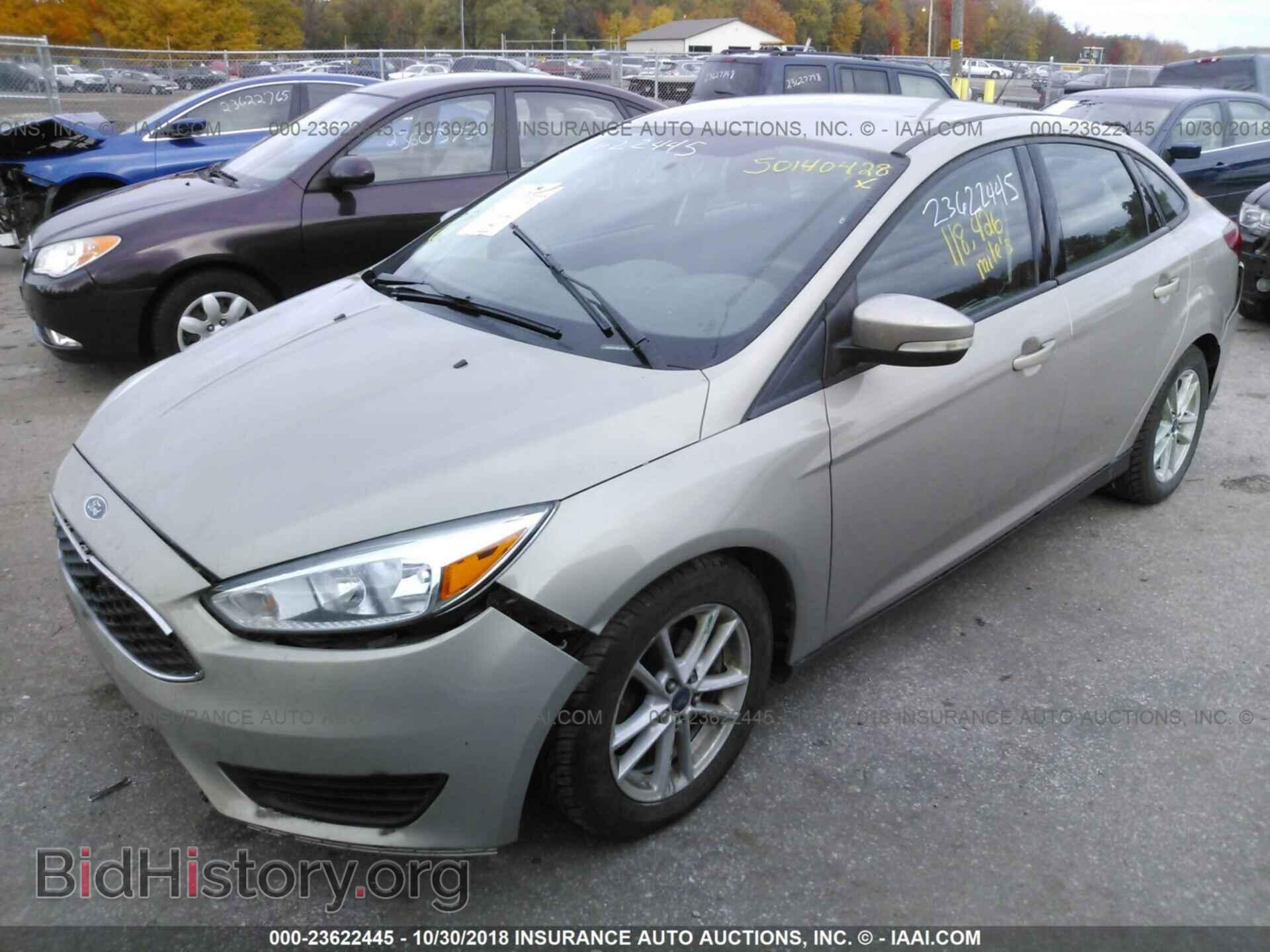 2015 FORD FOCUS - VIN: 1FADP3F29FL230219 - Фото 2
