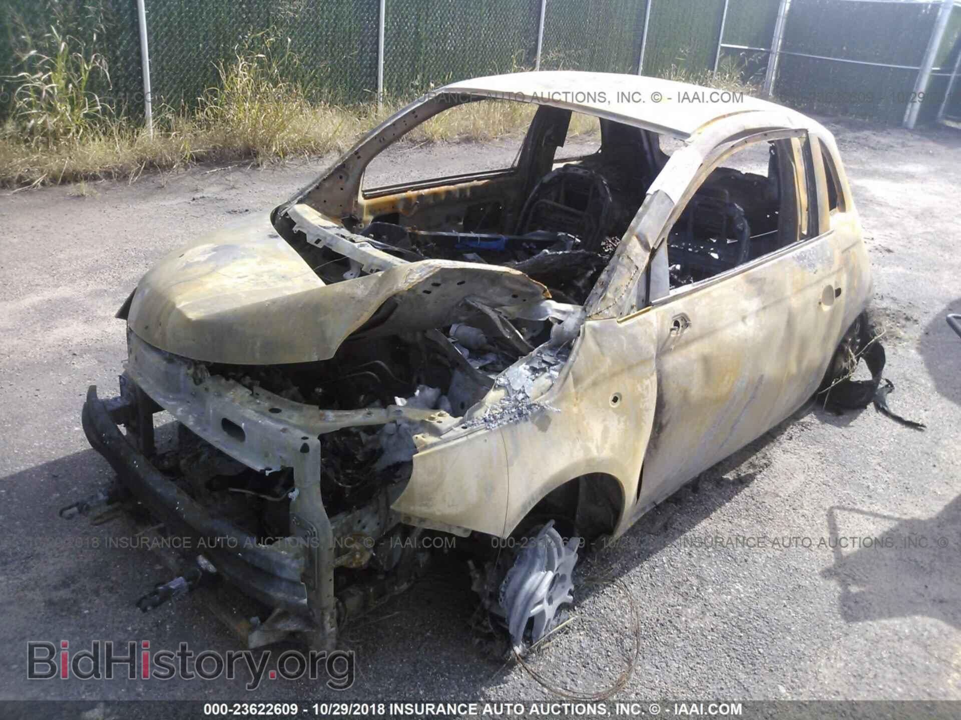 2012 Fiat 500 - VIN: 3C3CFFAR9CT254488 - Фото 2