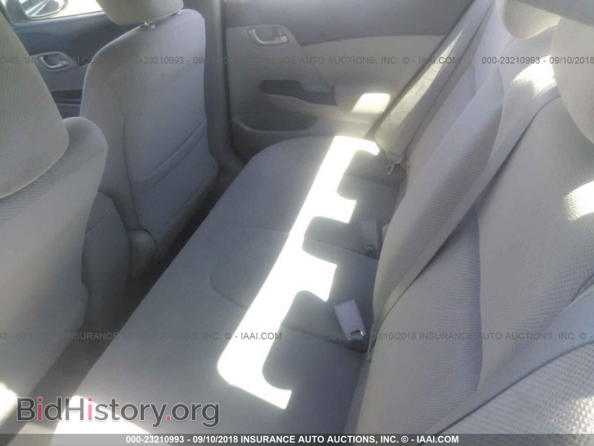 2012 HONDA CIVIC - VIN: 2HGFB2F59CH573614 - Фото 8