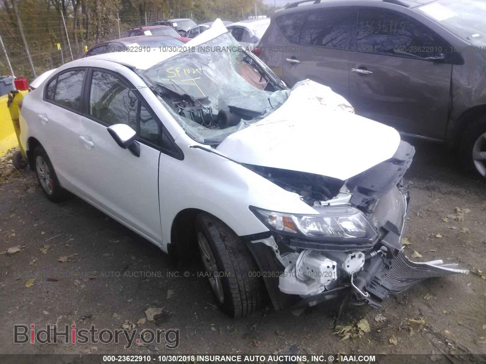 Photo 19XFB2F50DE083638 - HONDA CIVIC 2013