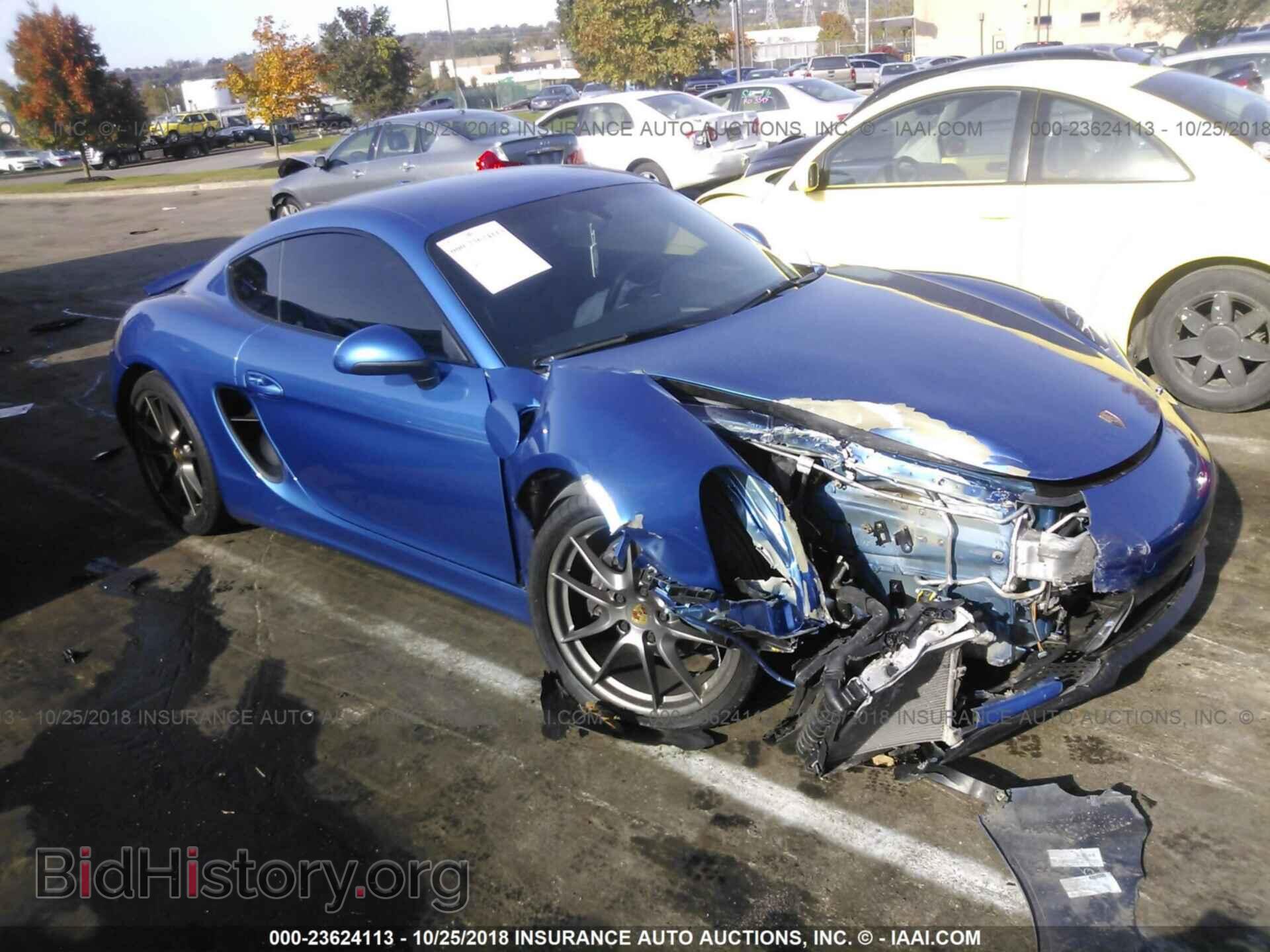 Photo WP0AA2A89GK170731 - Porsche Cayman 2016