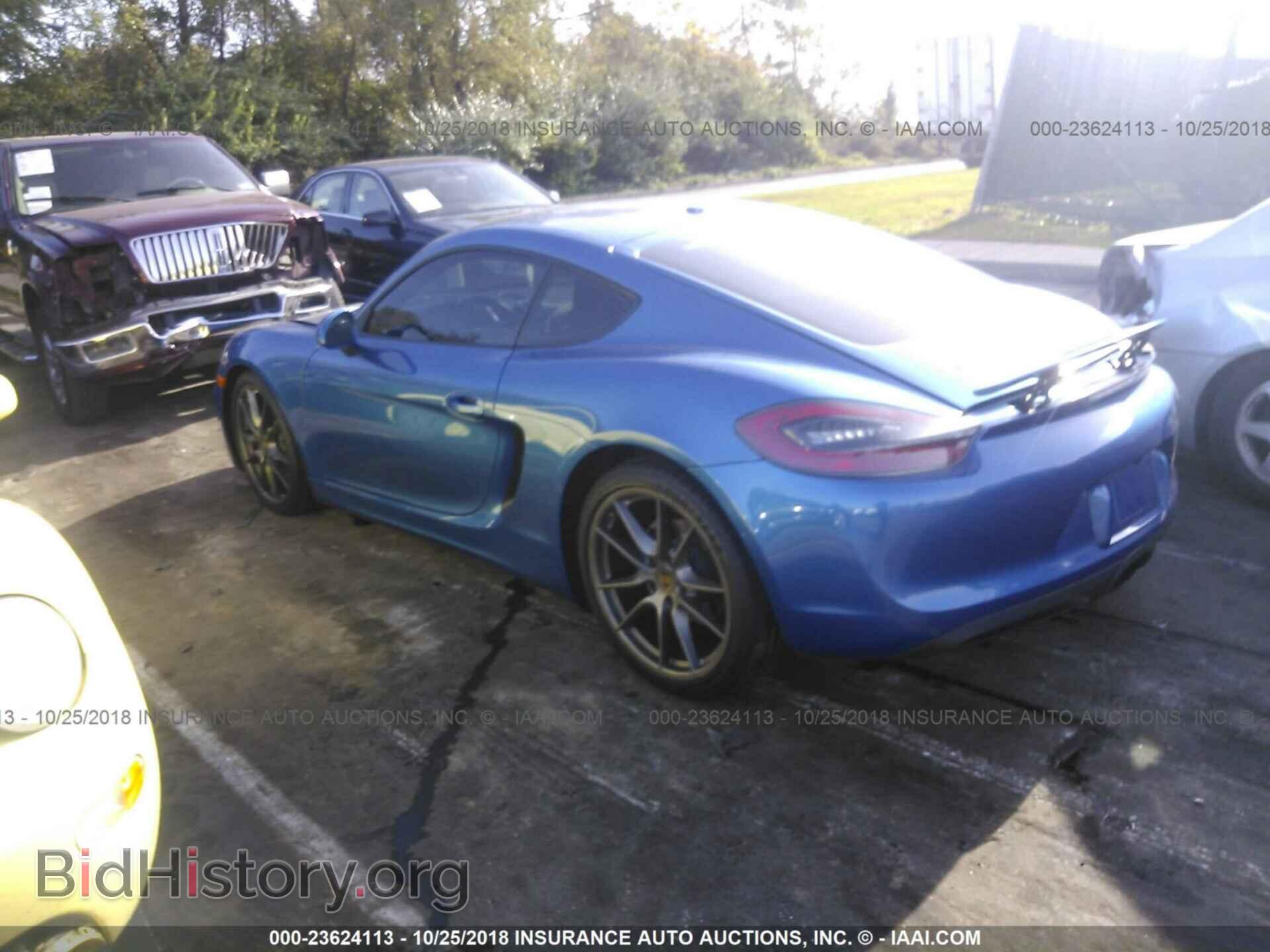 2016 Porsche Cayman - VIN: WP0AA2A89GK170731 - Фото 3