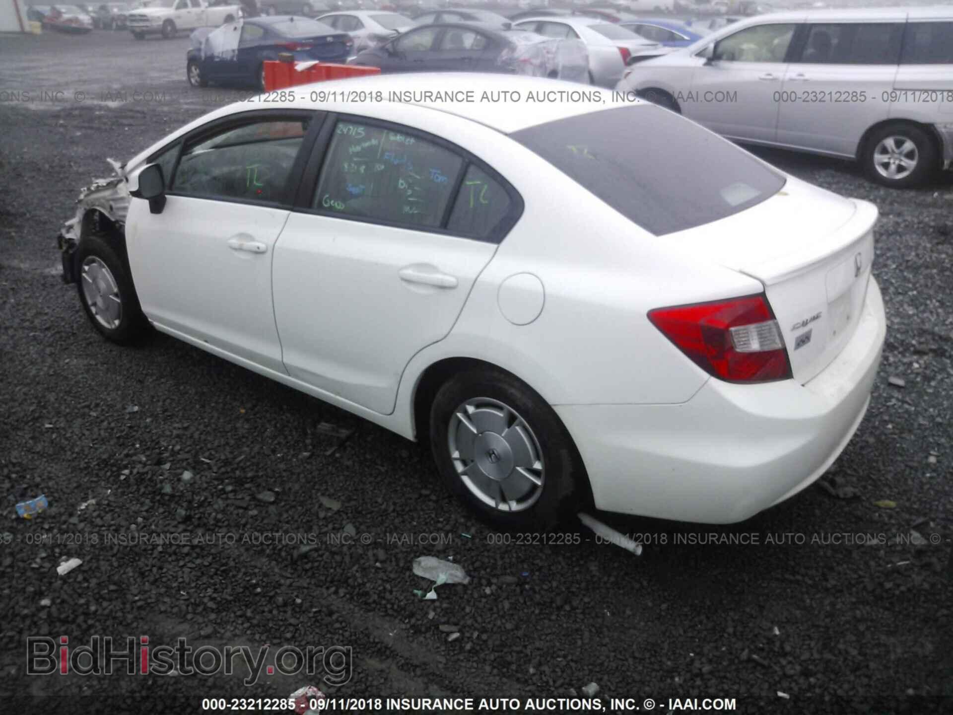 2012 HONDA CIVIC - VIN: 2HGFB2F6XCH554725 - Фото 3