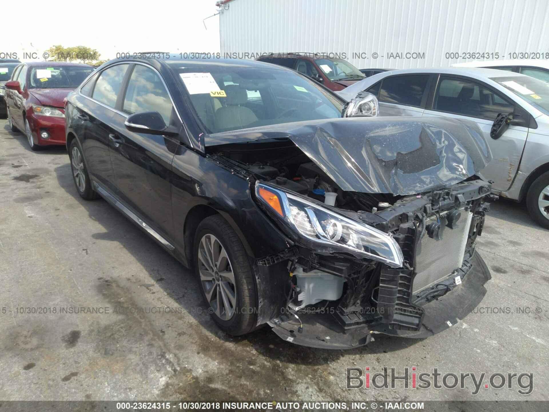 Photo 5NPE34AF3HH476944 - HYUNDAI SONATA 2017