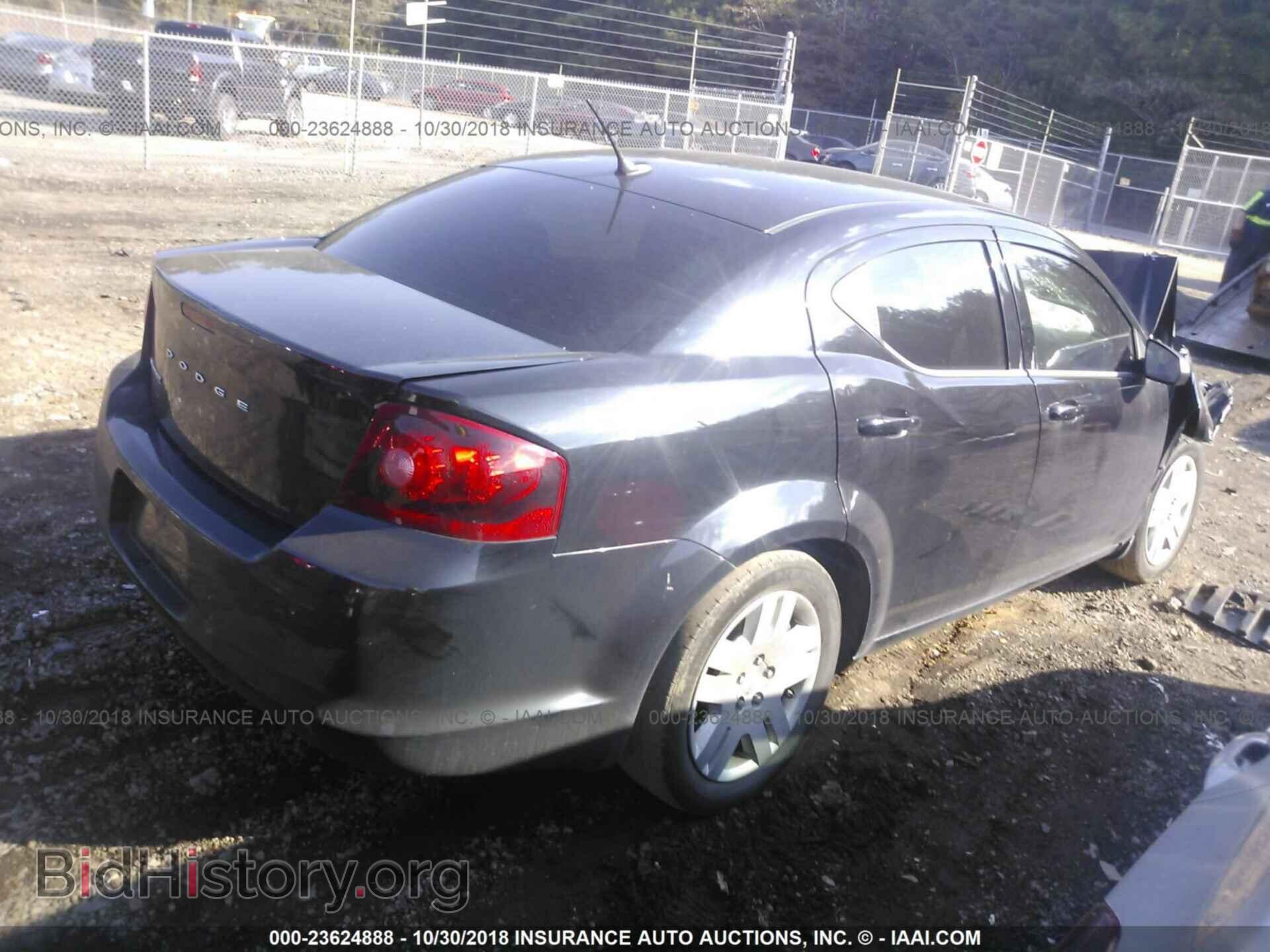 2013 Dodge Avenger - VIN: 1C3CDZAB0DN616073 - Фото 4