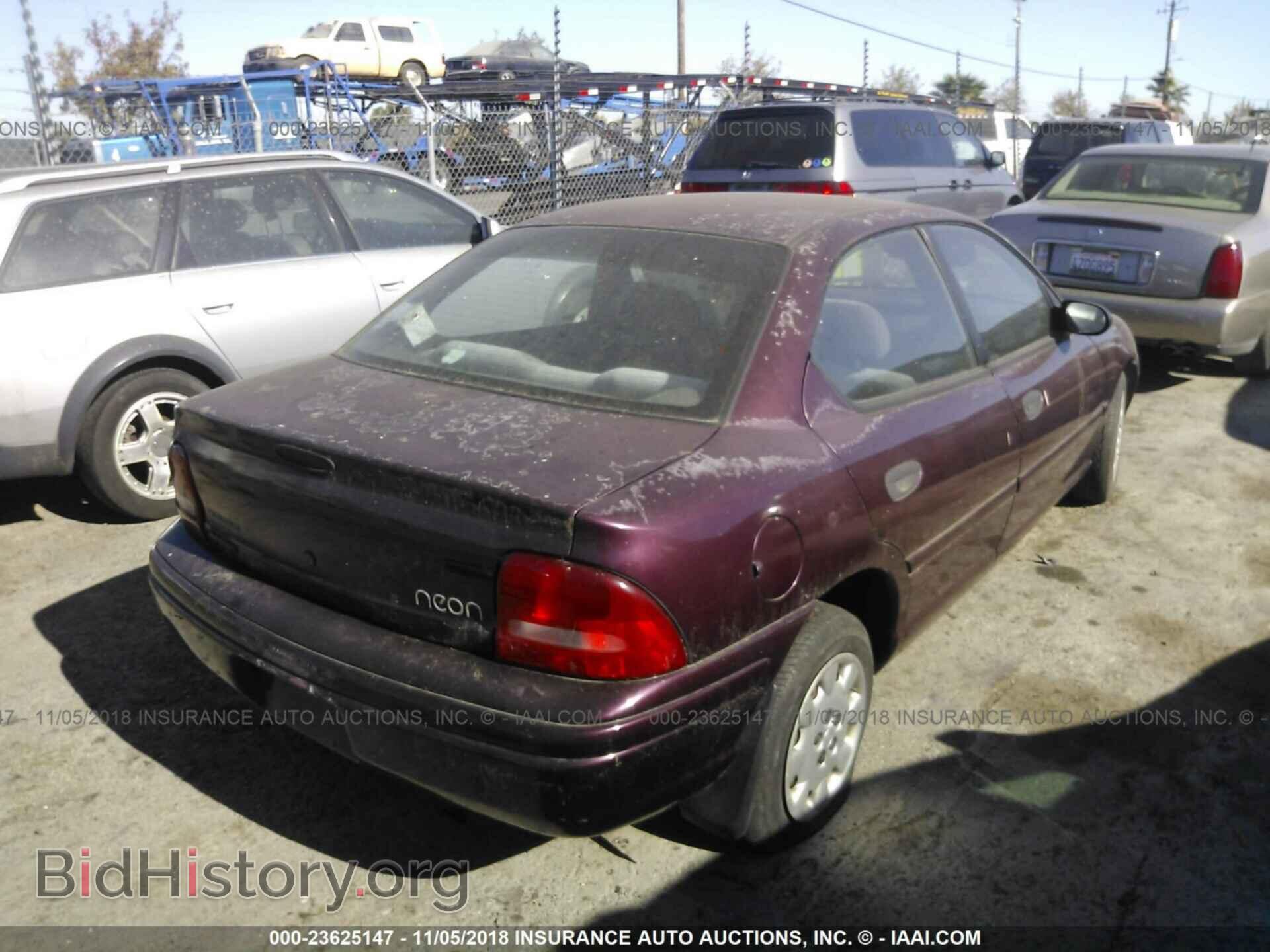 1998 DODGE NEON - VIN: 1B3ES47C8WD742916 - Фото 4