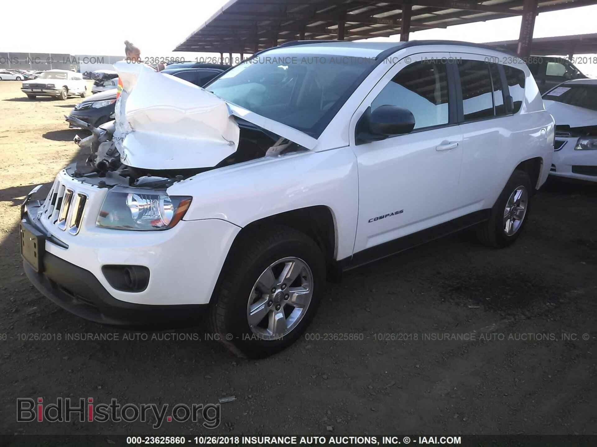 2015 JEEP COMPASS - VIN: 1C4NJCBA5FD250474 - Фото 2
