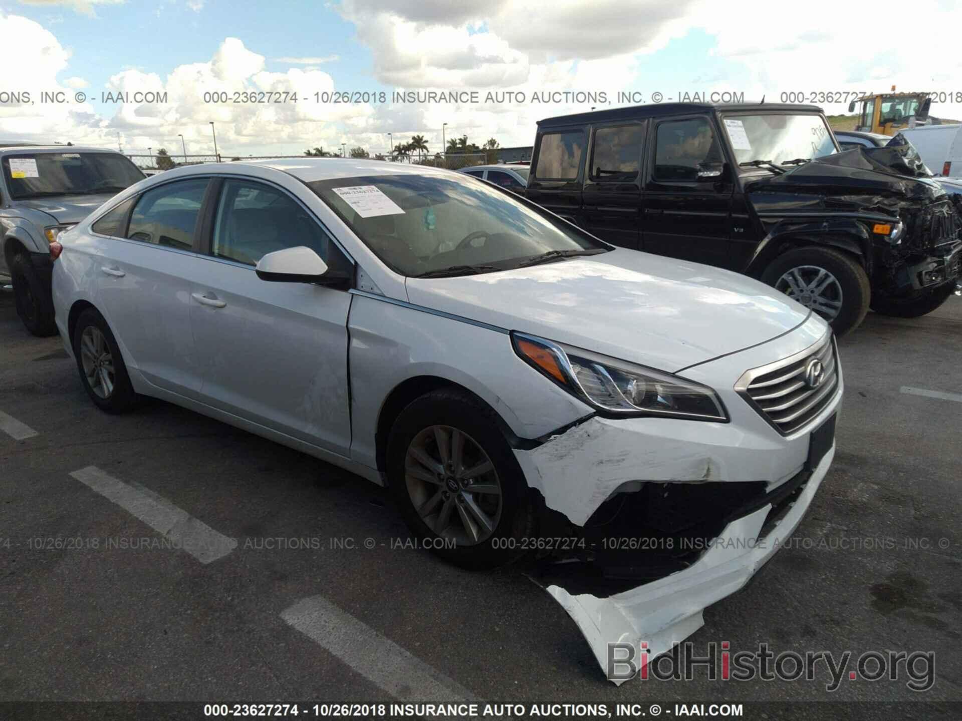 Photo 5NPE24AF0HH460784 - HYUNDAI SONATA 2017