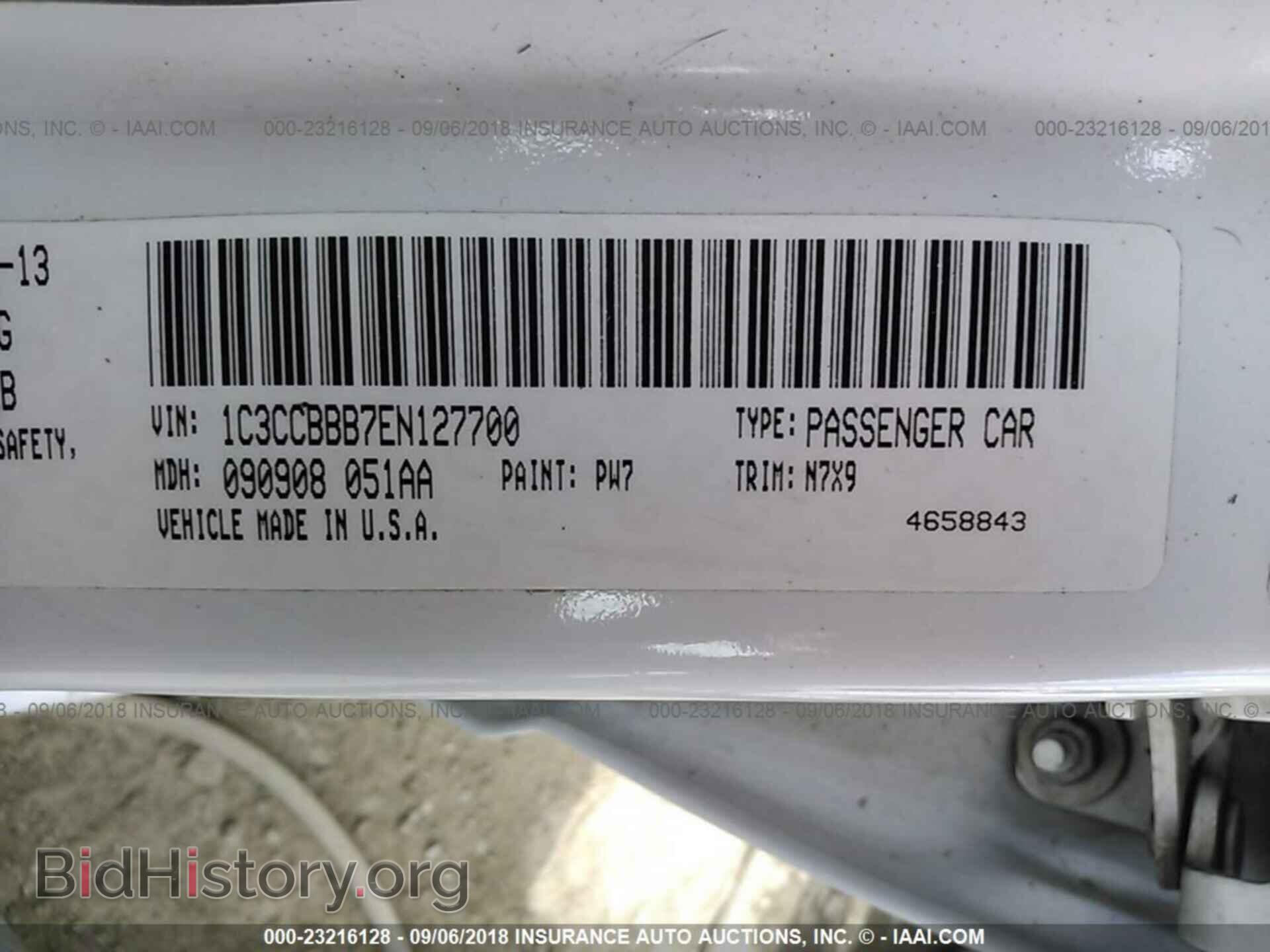 2014 CHRYSLER 200 - VIN: 1C3CCBBB7EN127700 - Photo 9