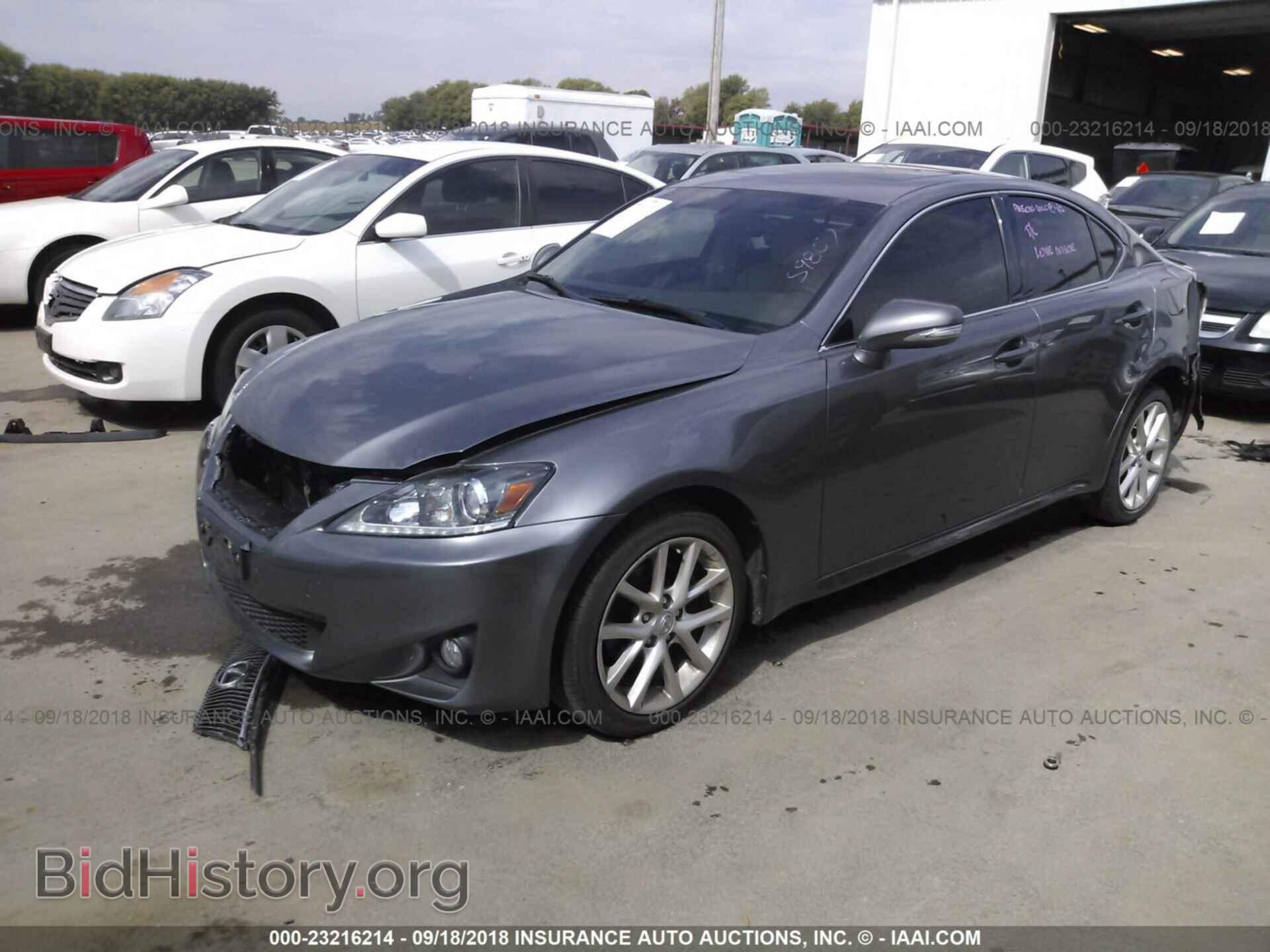 2012 LEXUS IS - VIN: JTHCF5C23C5060611 - Фото 2