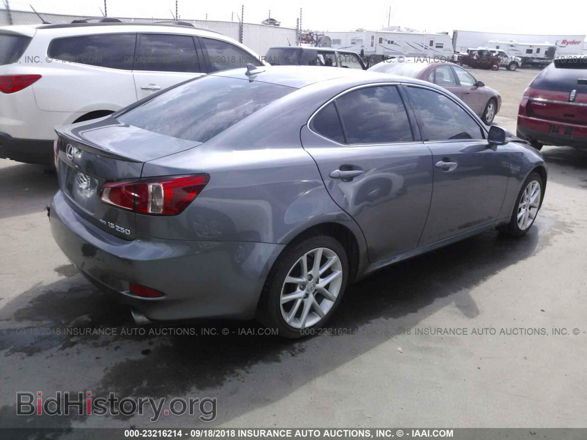 2012 LEXUS IS - VIN: JTHCF5C23C5060611 - Фото 4