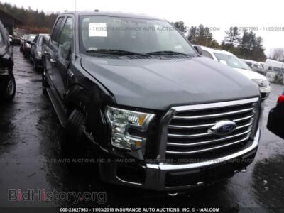 2016 Ford F150, gray — VIN 1FTEW1EF9GFD46529, IAAI
