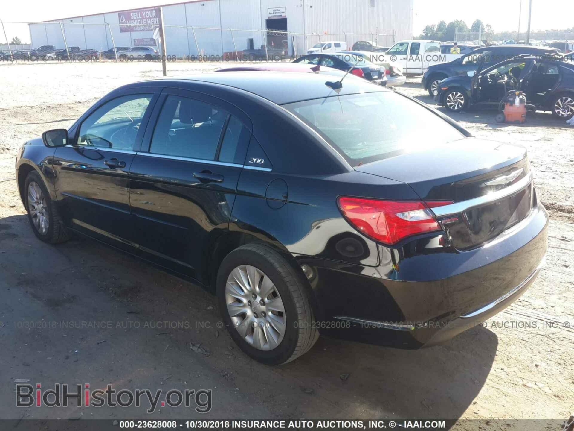 2012 Chrysler 200 - VIN: 1C3CCBAB9CN201925 - Фото 3