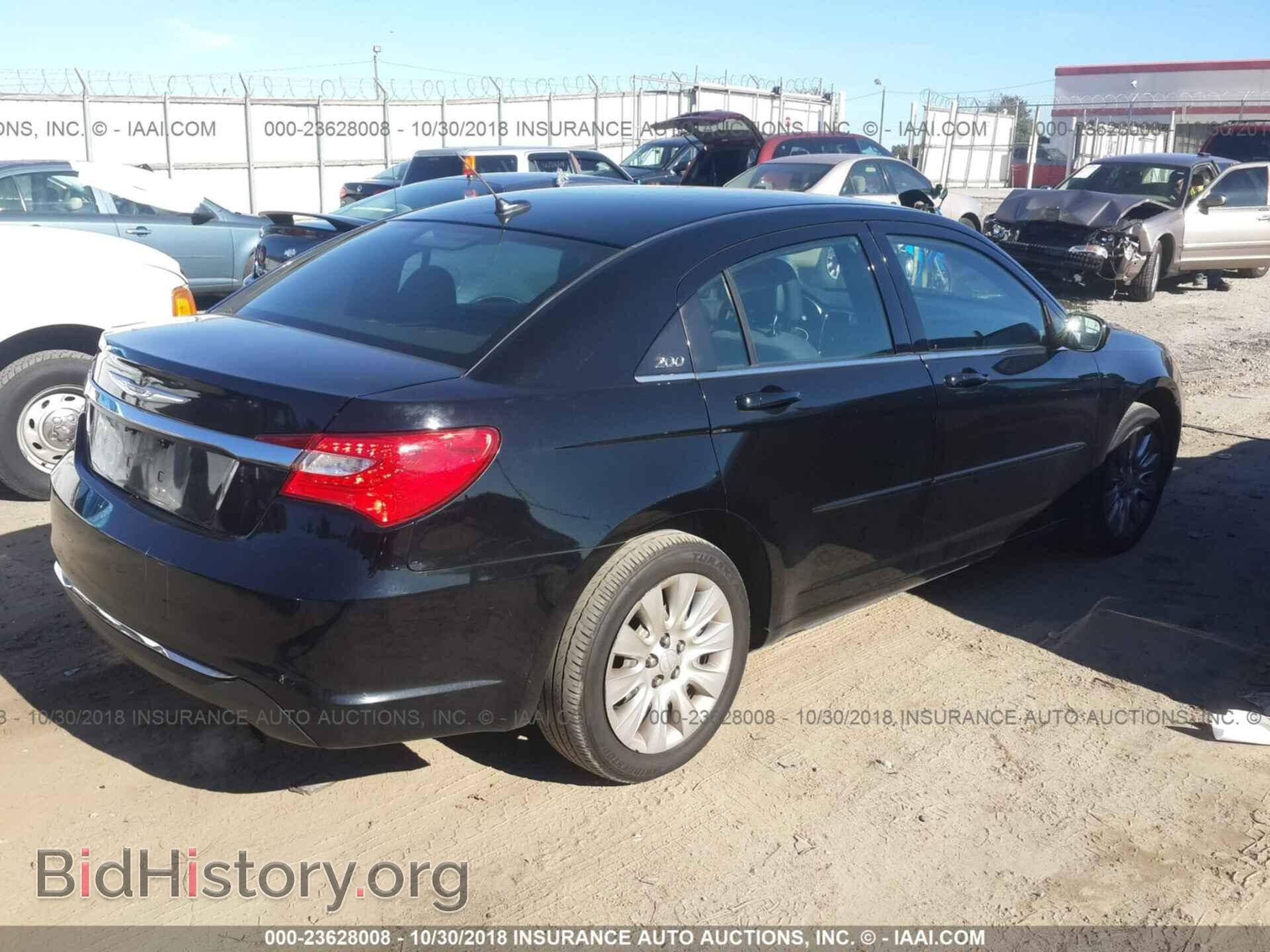 2012 Chrysler 200 - VIN: 1C3CCBAB9CN201925 - Фото 4