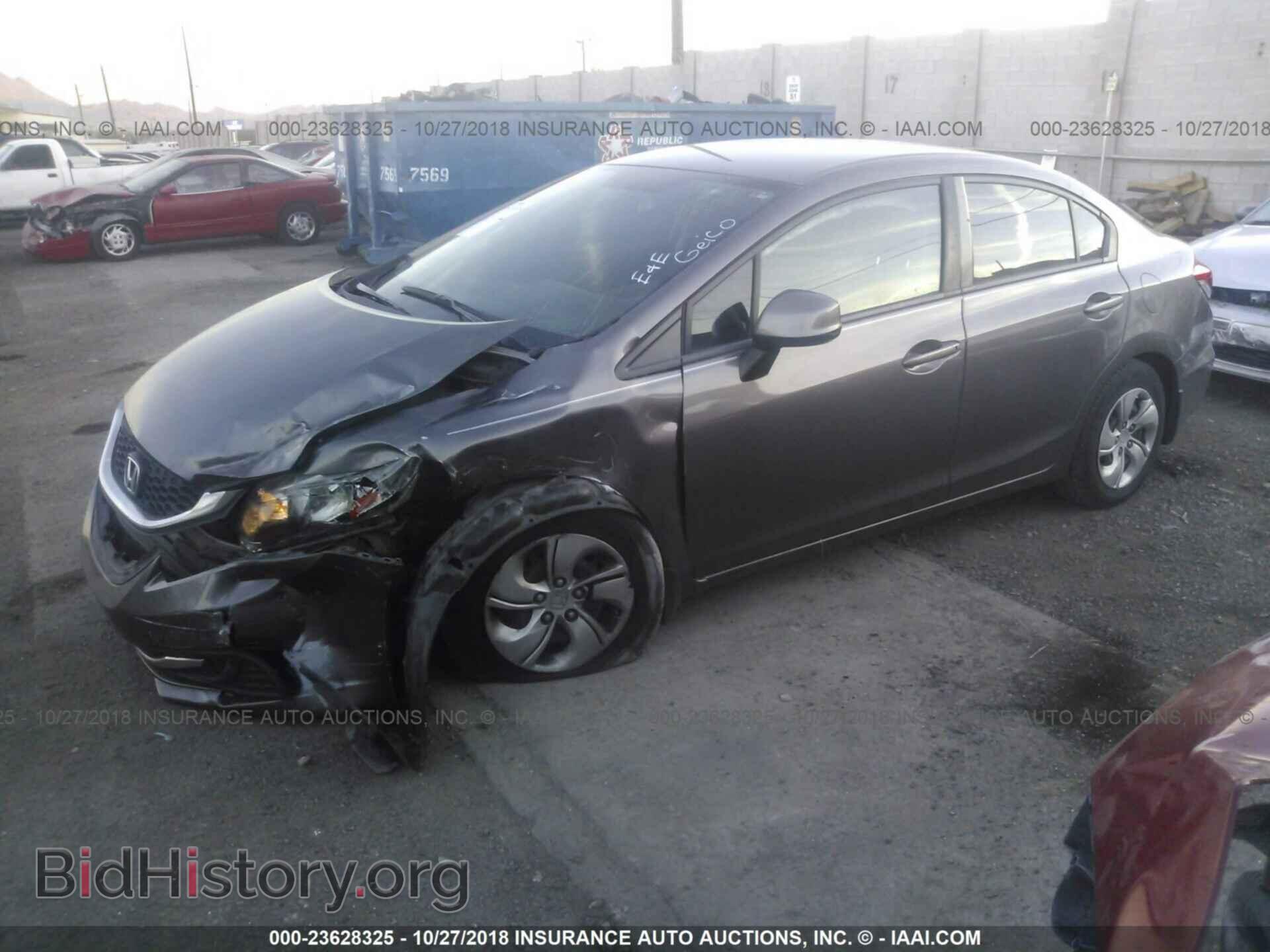 2013 HONDA CIVIC - VIN: 19XFB2F5XDE036181 - Фото 2