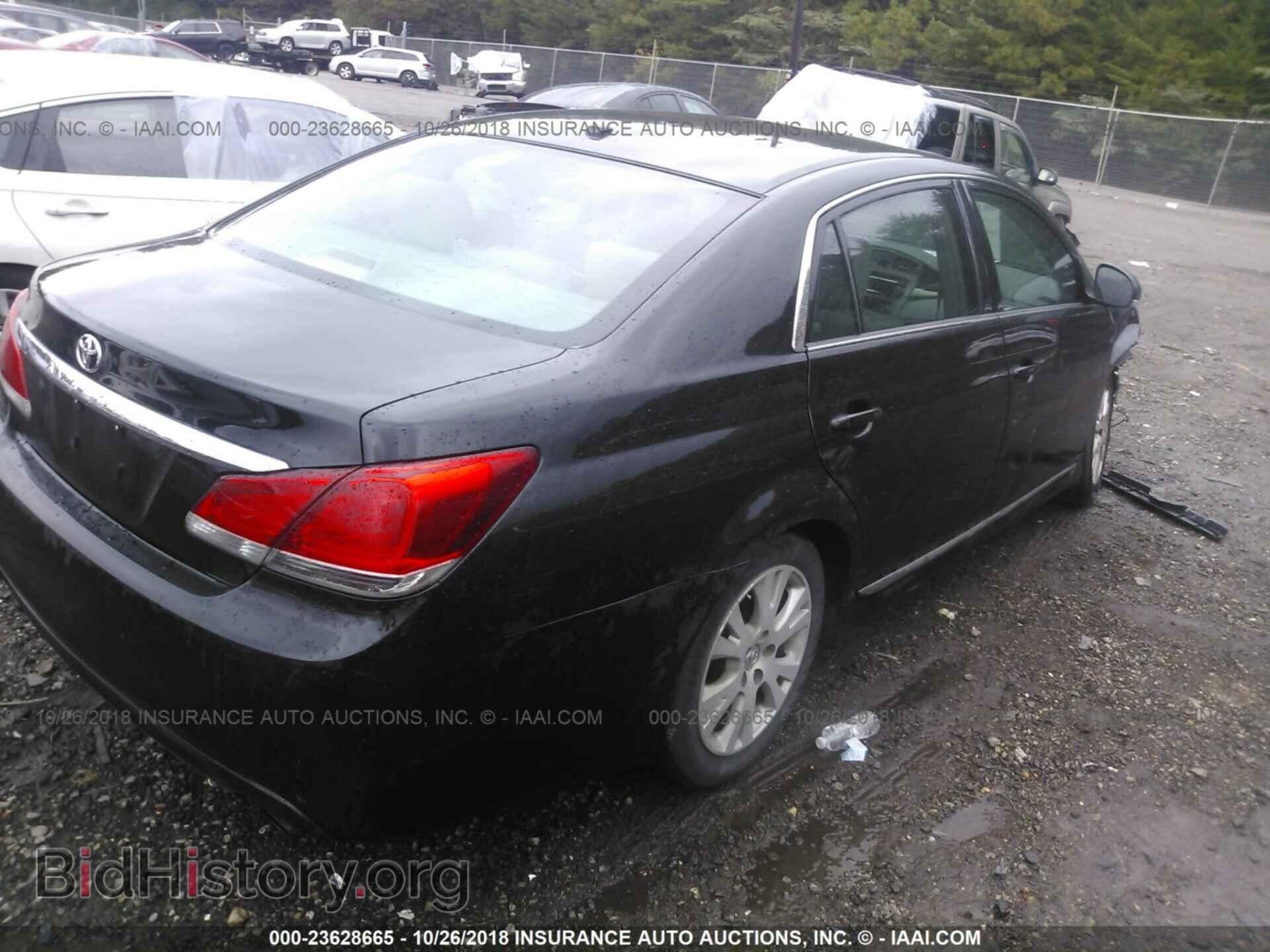 2011 TOYOTA AVALON - VIN: 4T1BK3DB9BU417706 - Фото 4