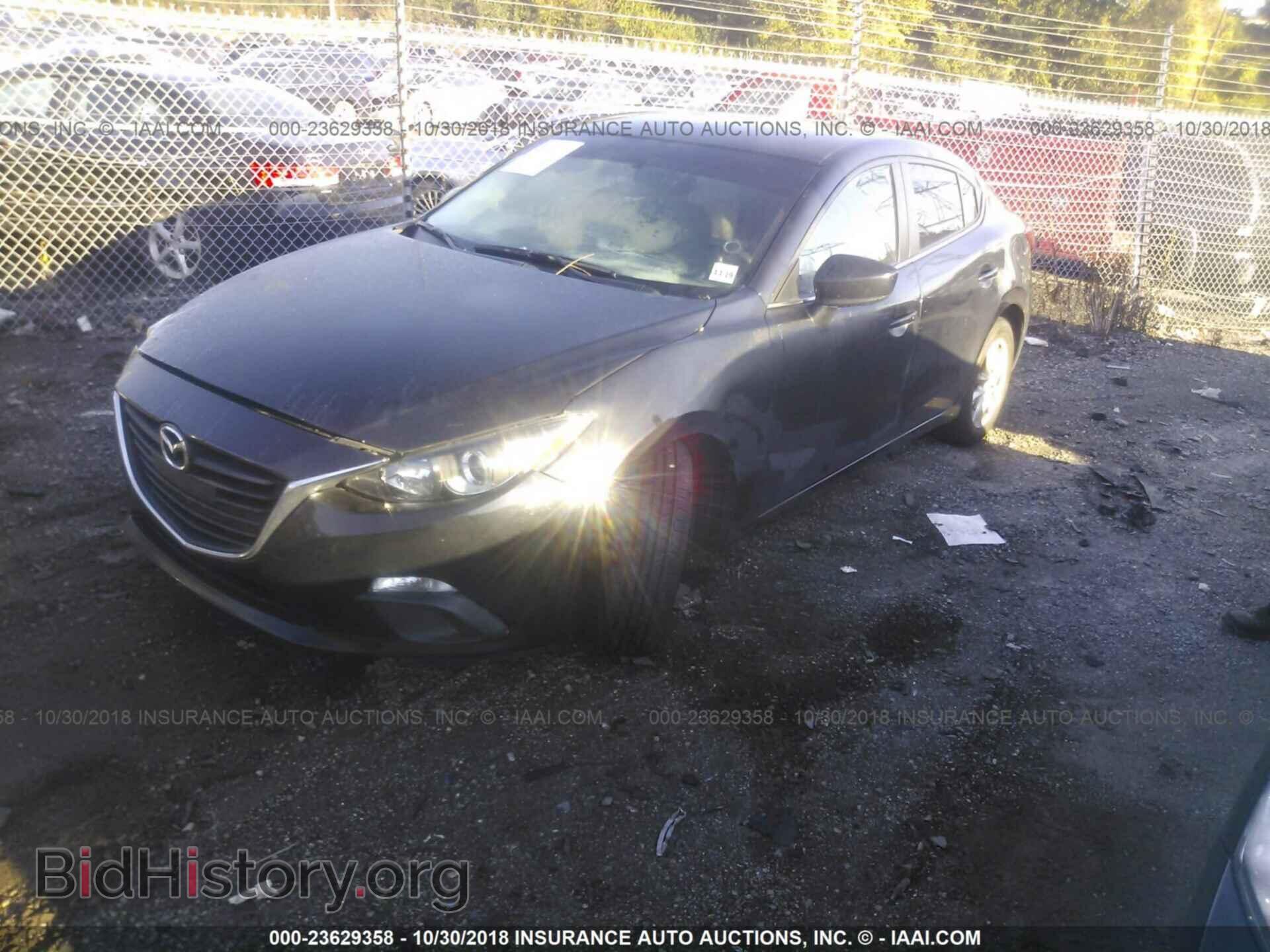 2014 MAZDA 3 - VIN: JM1BM1W77E1144671 - Фото 2