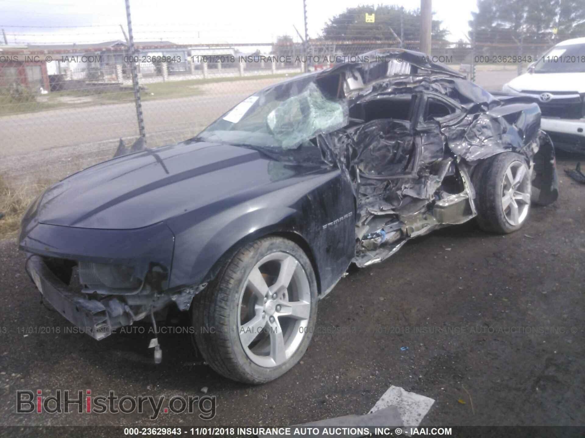 2011 CHEVROLET CAMARO - VIN: 2G1FB1ED2B9162381 - Фото 2