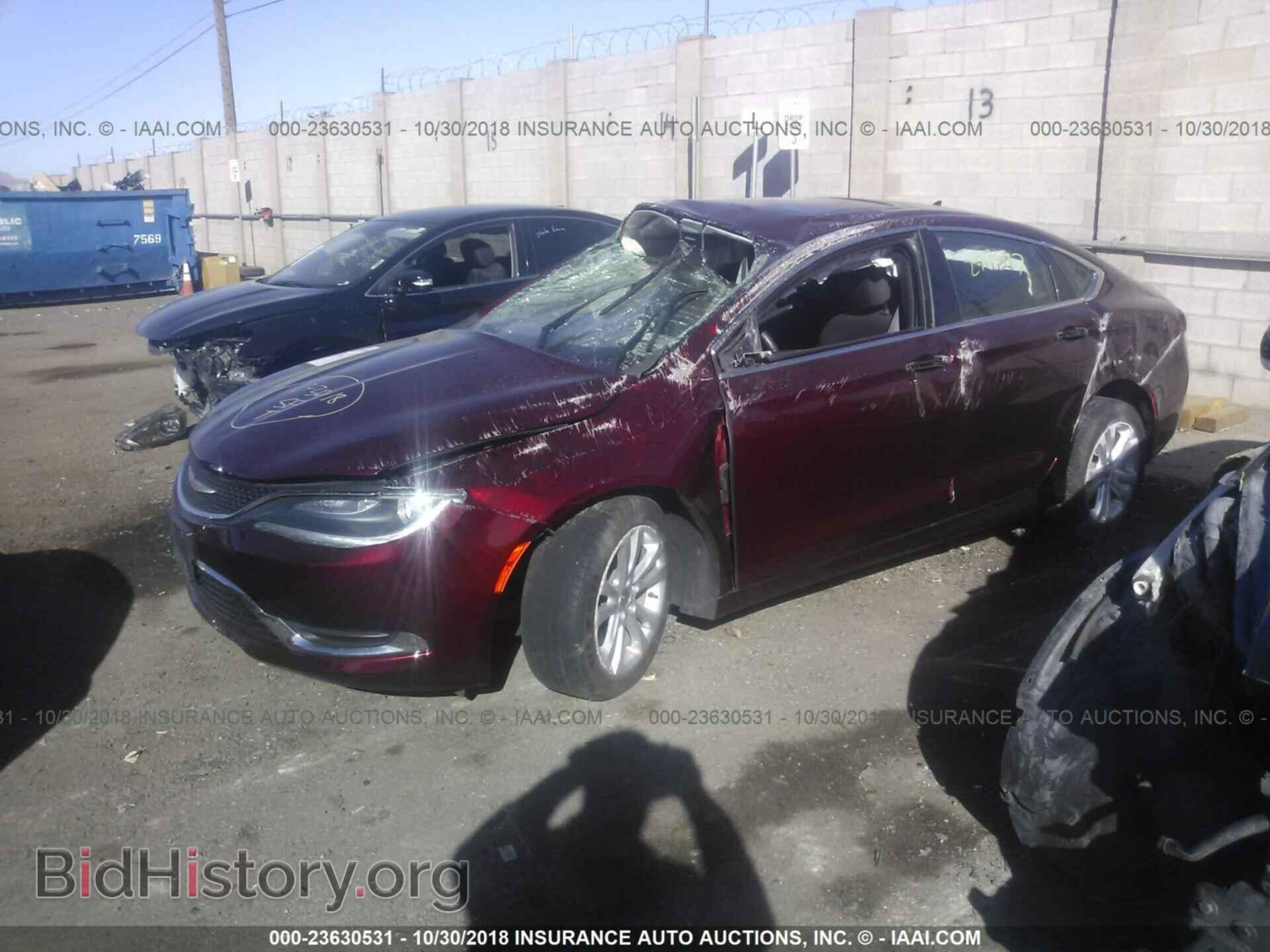 2016 Chrysler 200 - VIN: 1C3CCCAG4GN166444 - Фото 2
