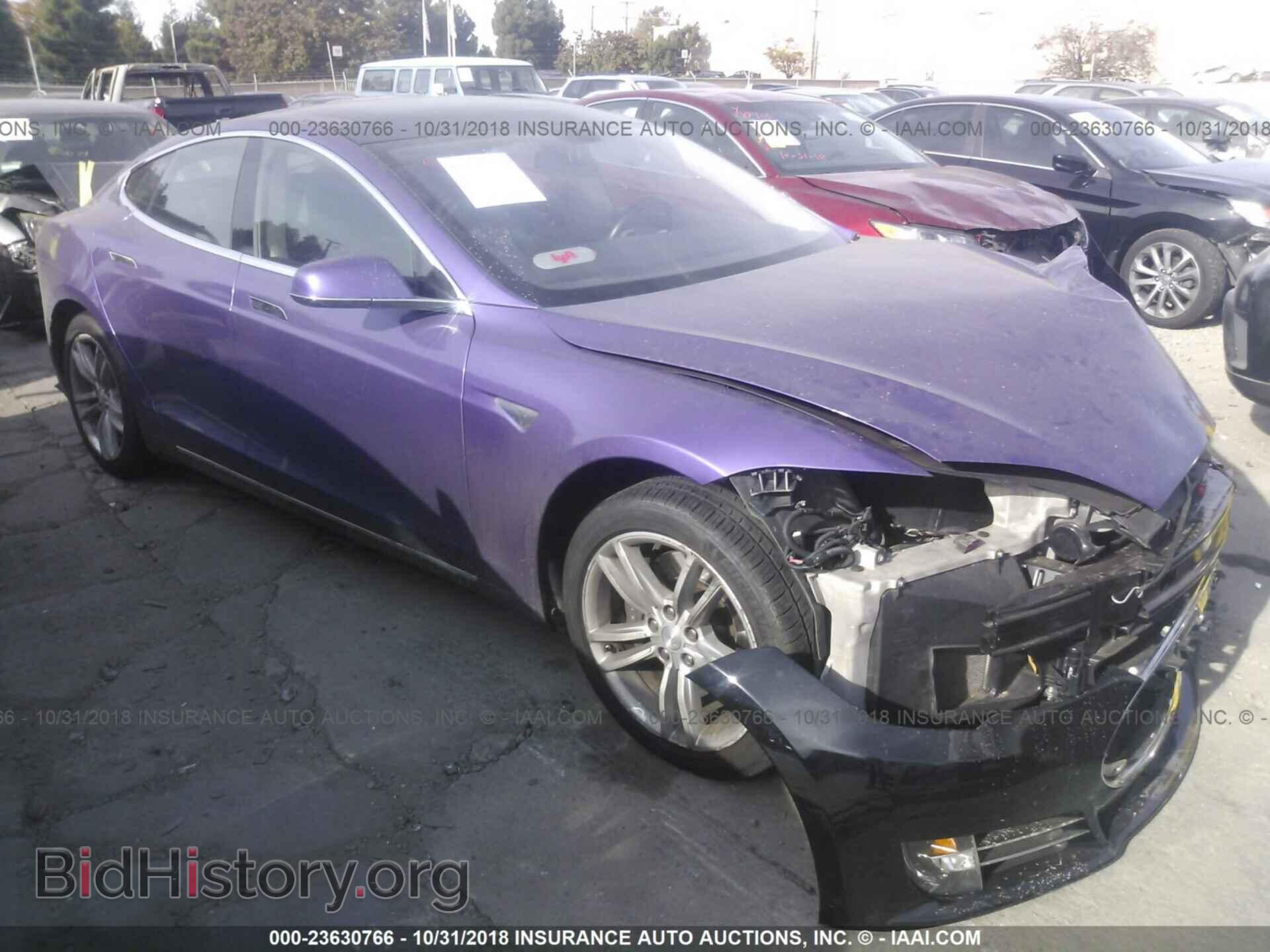 Photo 5YJSA1CN1DFP17615 - TESLA MODEL S 2013