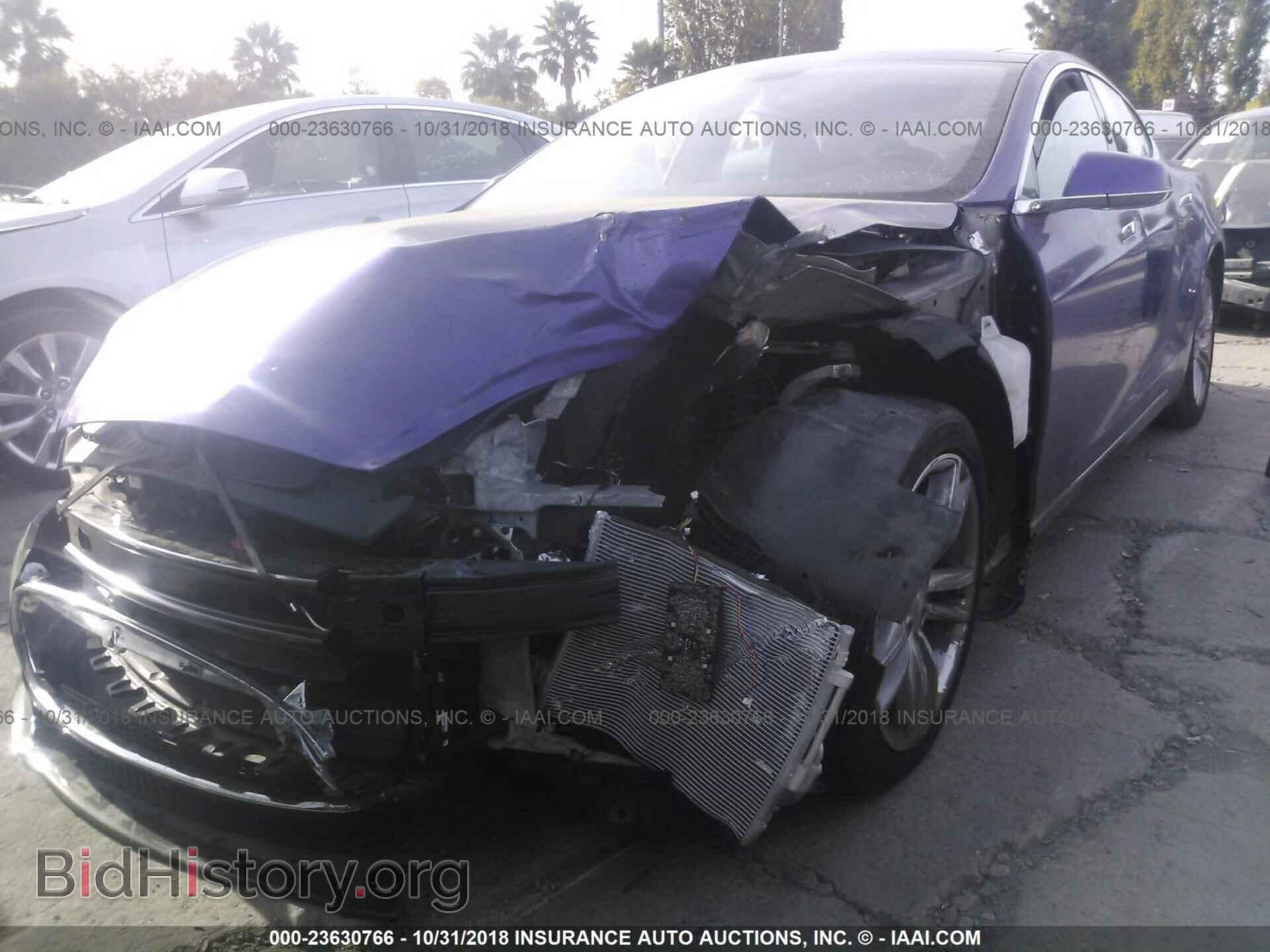 2013 TESLA MODEL S - VIN: 5YJSA1CN1DFP17615 - Photo 2