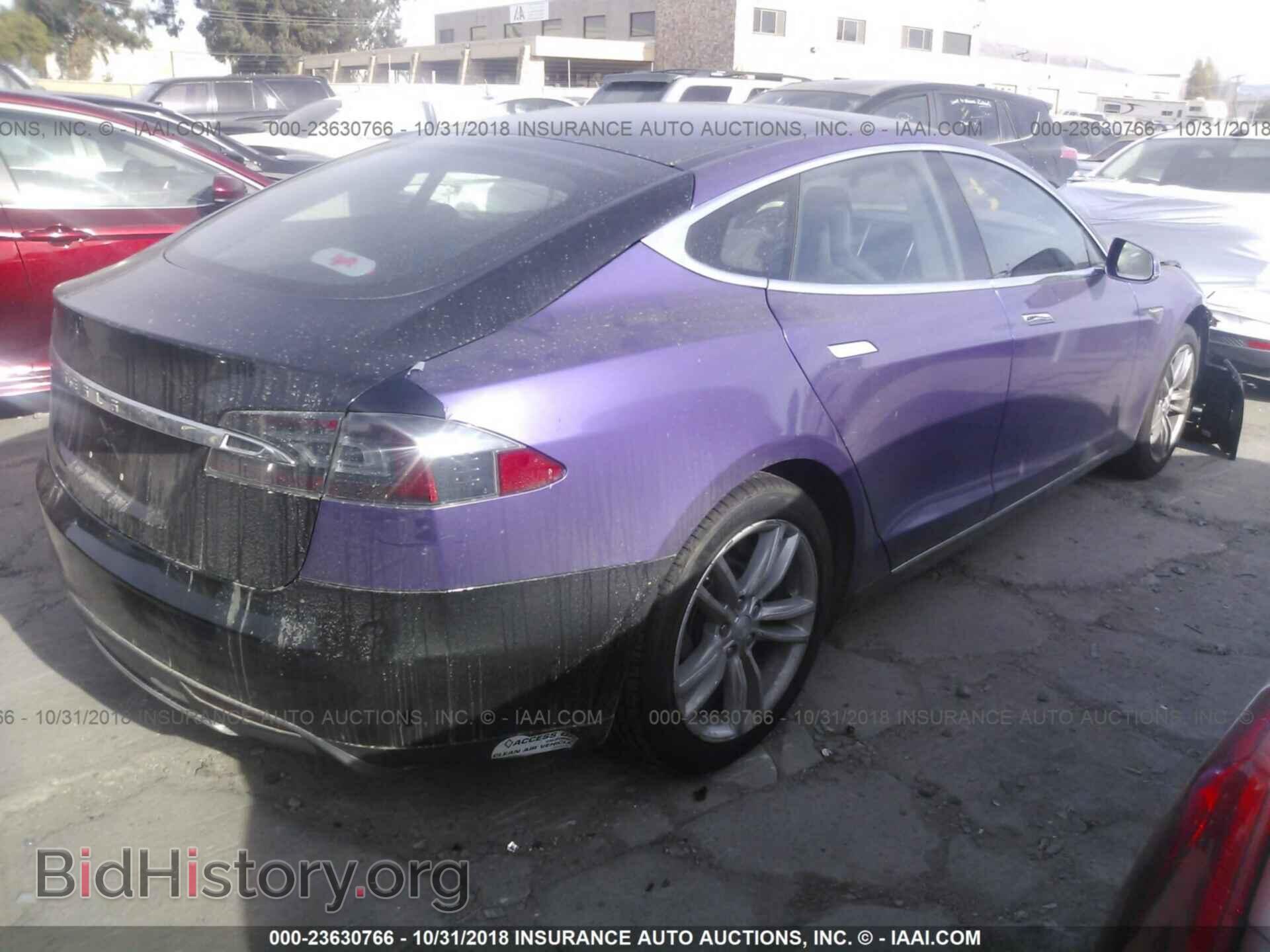 2013 TESLA MODEL S - VIN: 5YJSA1CN1DFP17615 - Photo 4