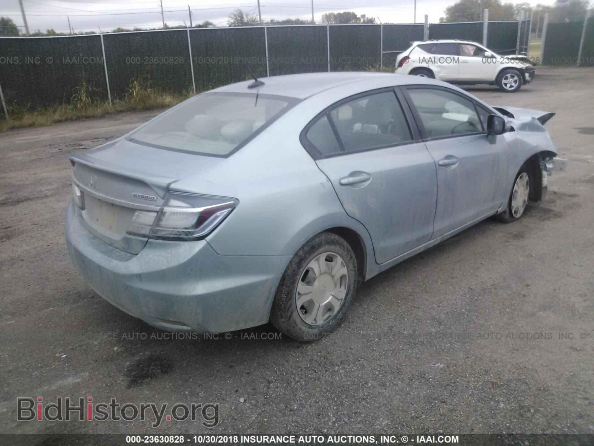 2013 HONDA CIVIC - VIN: 19XFB4F22DE001958 - Фото 4