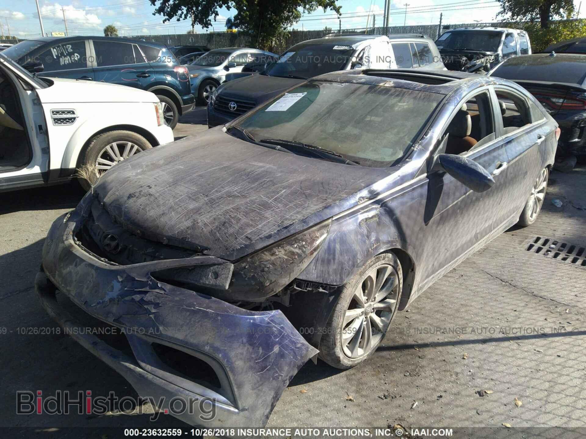 2012 Hyundai Sonata - VIN: 5NPEC4AB1CH453443 - Фото 2